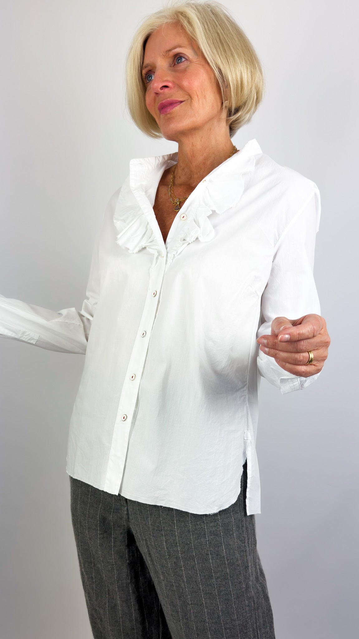 Hannoh Wessel Carole Shirt White
