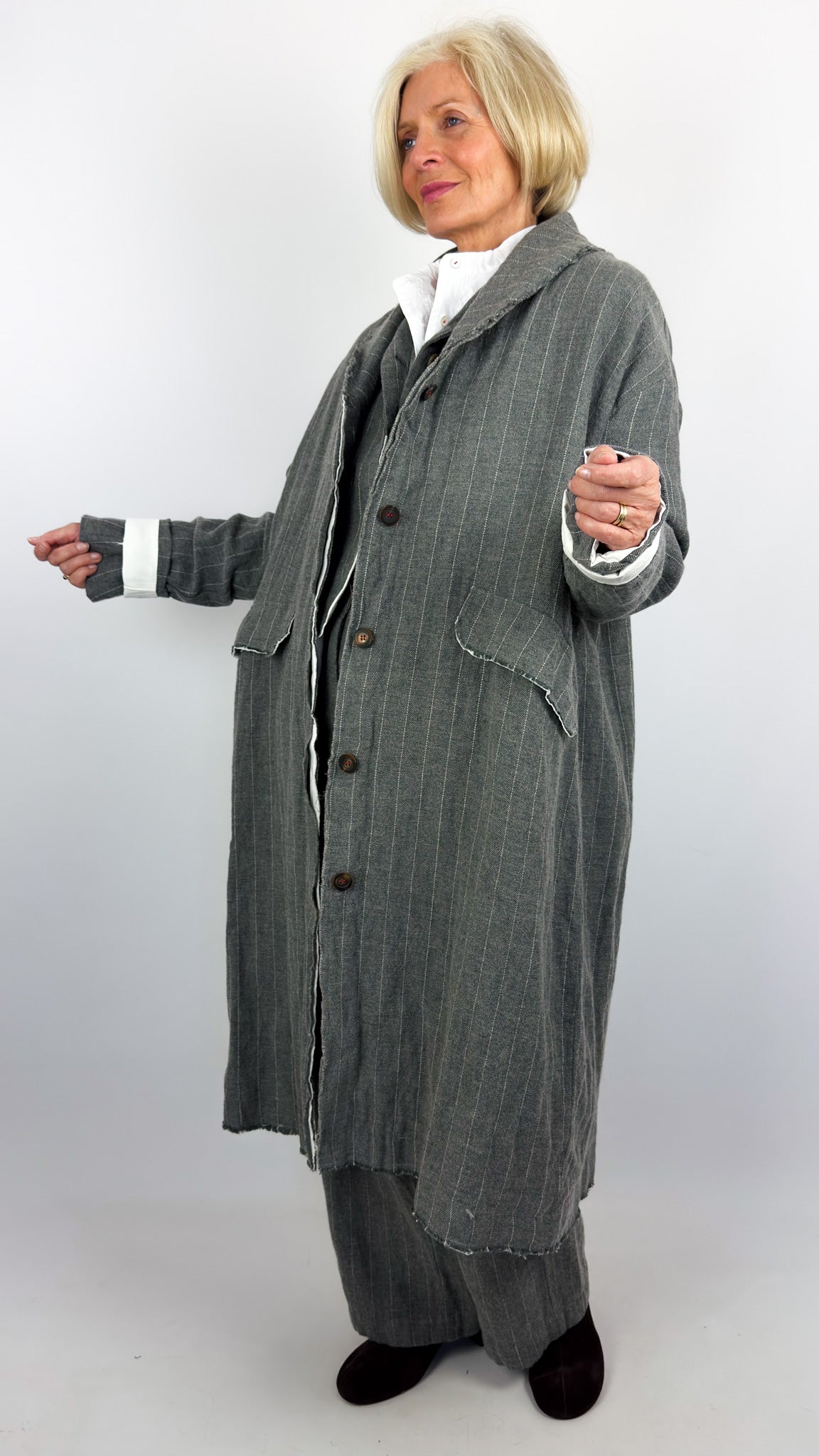 Hannoh Wessel Mary Coat Grey