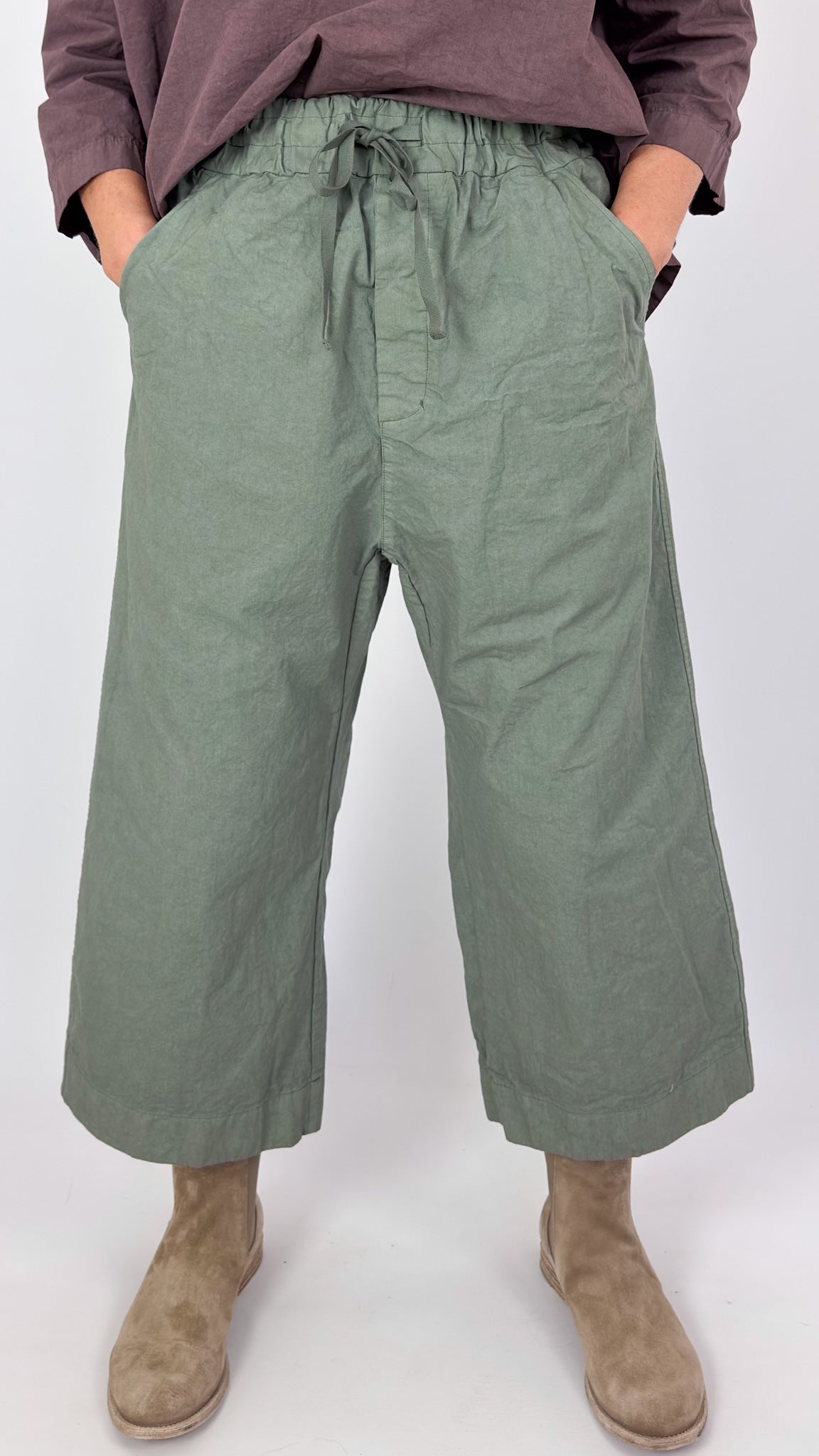Album Di Famiglia 210 CC W&S Trousers Sage