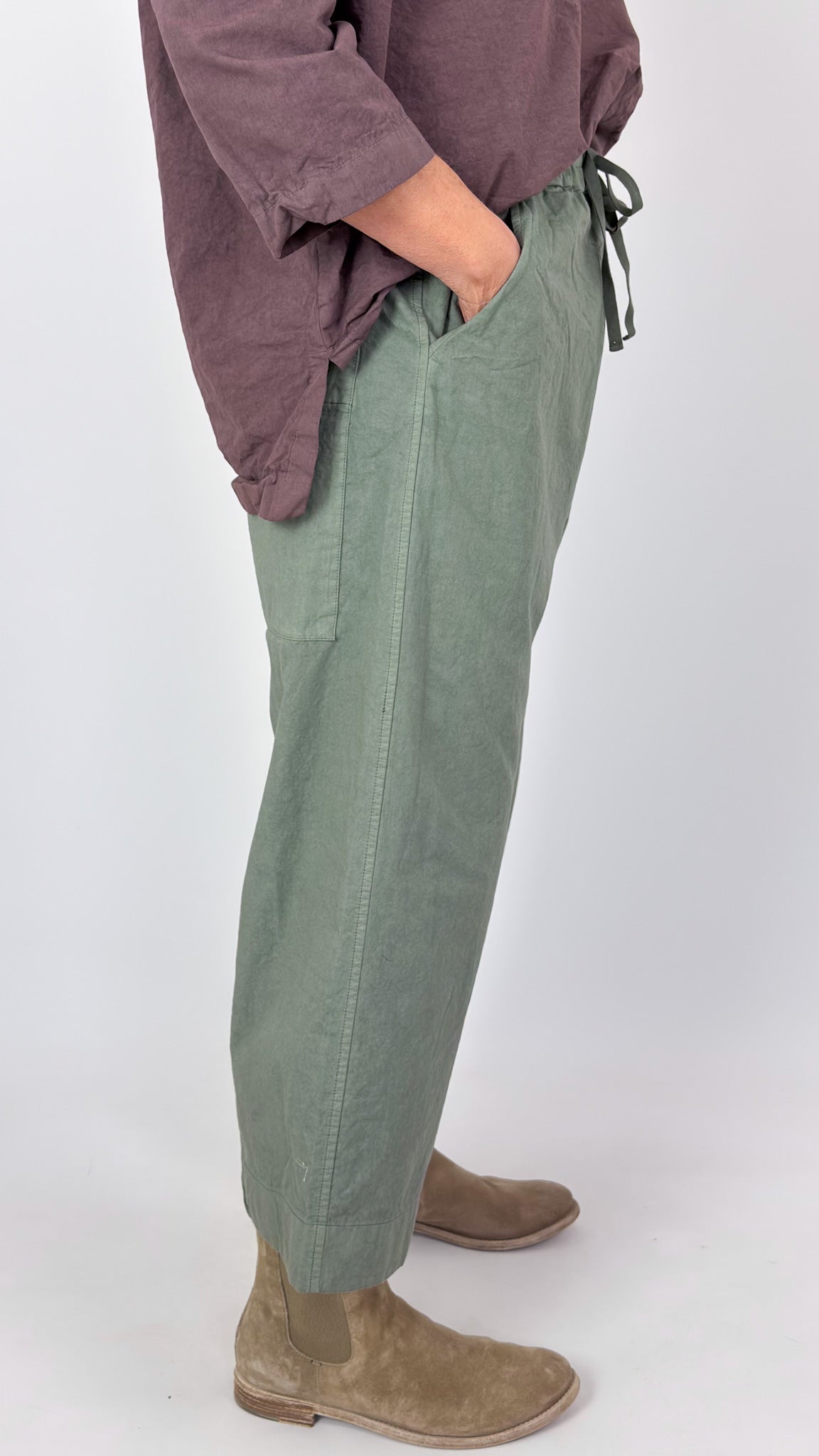 Album Di Famiglia 210 CC W&S Trousers Sage