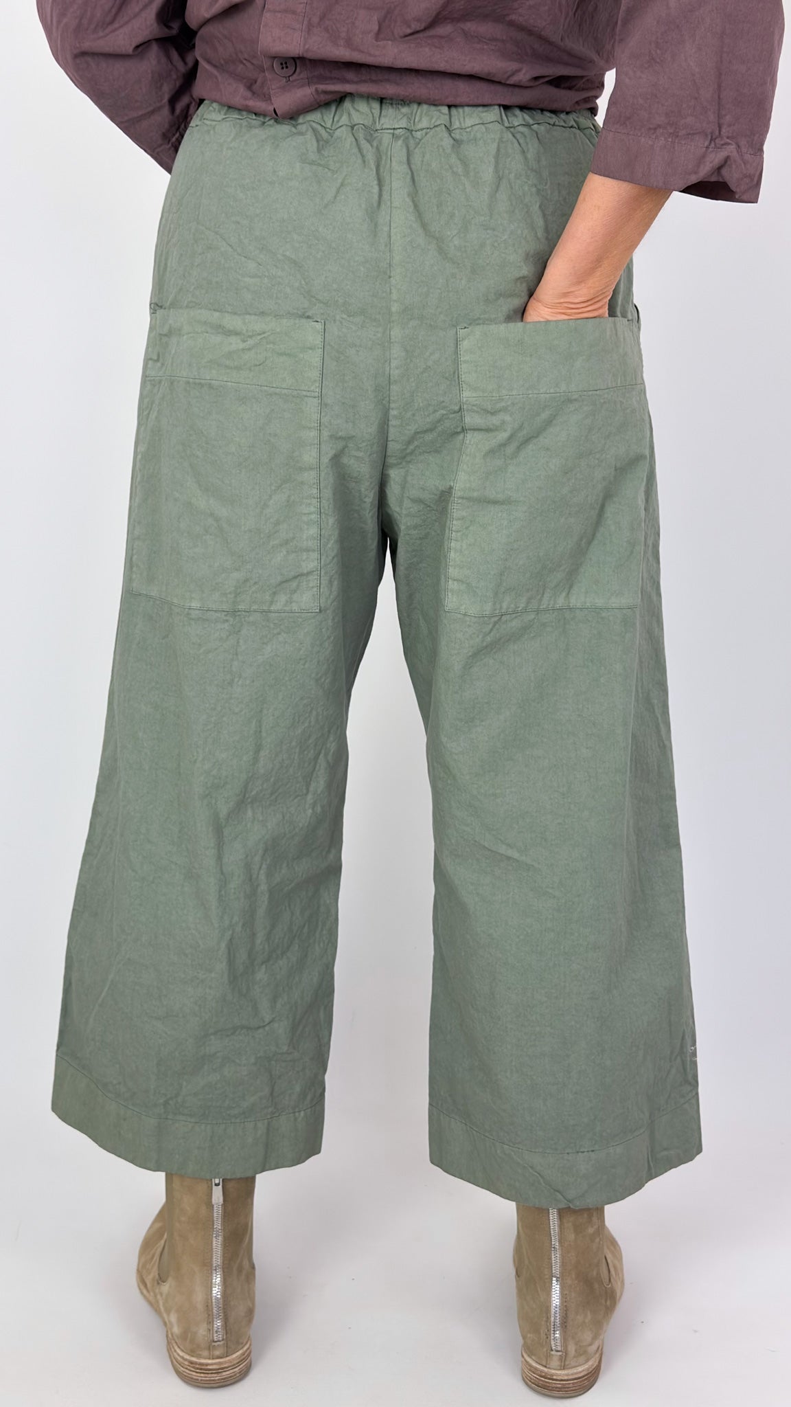 Album Di Famiglia 210 CC W&S Trousers Sage