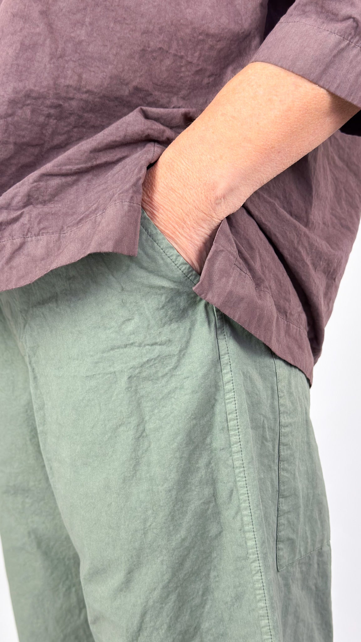 Album Di Famiglia 210 CC W&S Trousers Sage