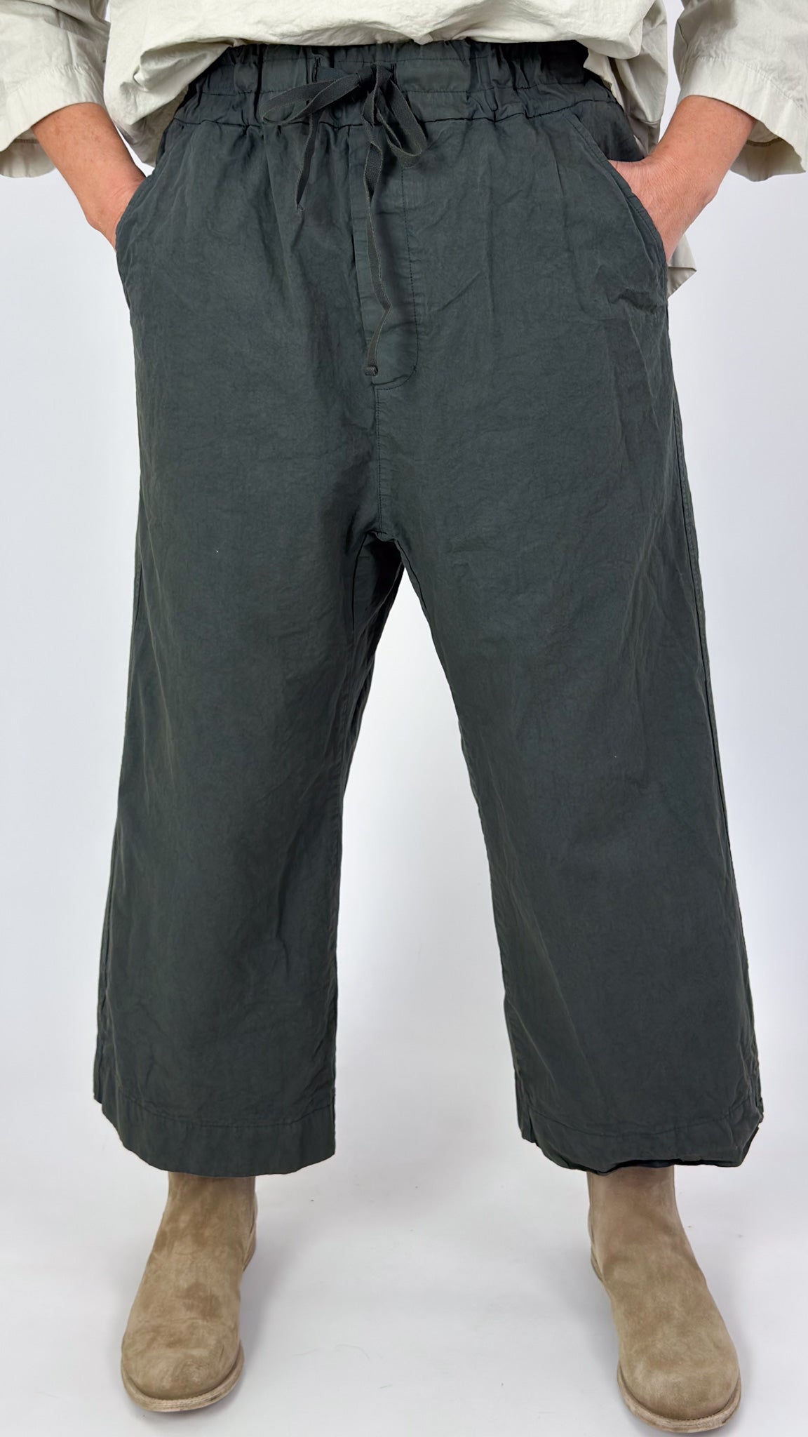 Album Di Famiglia 210 CC W&S Trousers Thyme