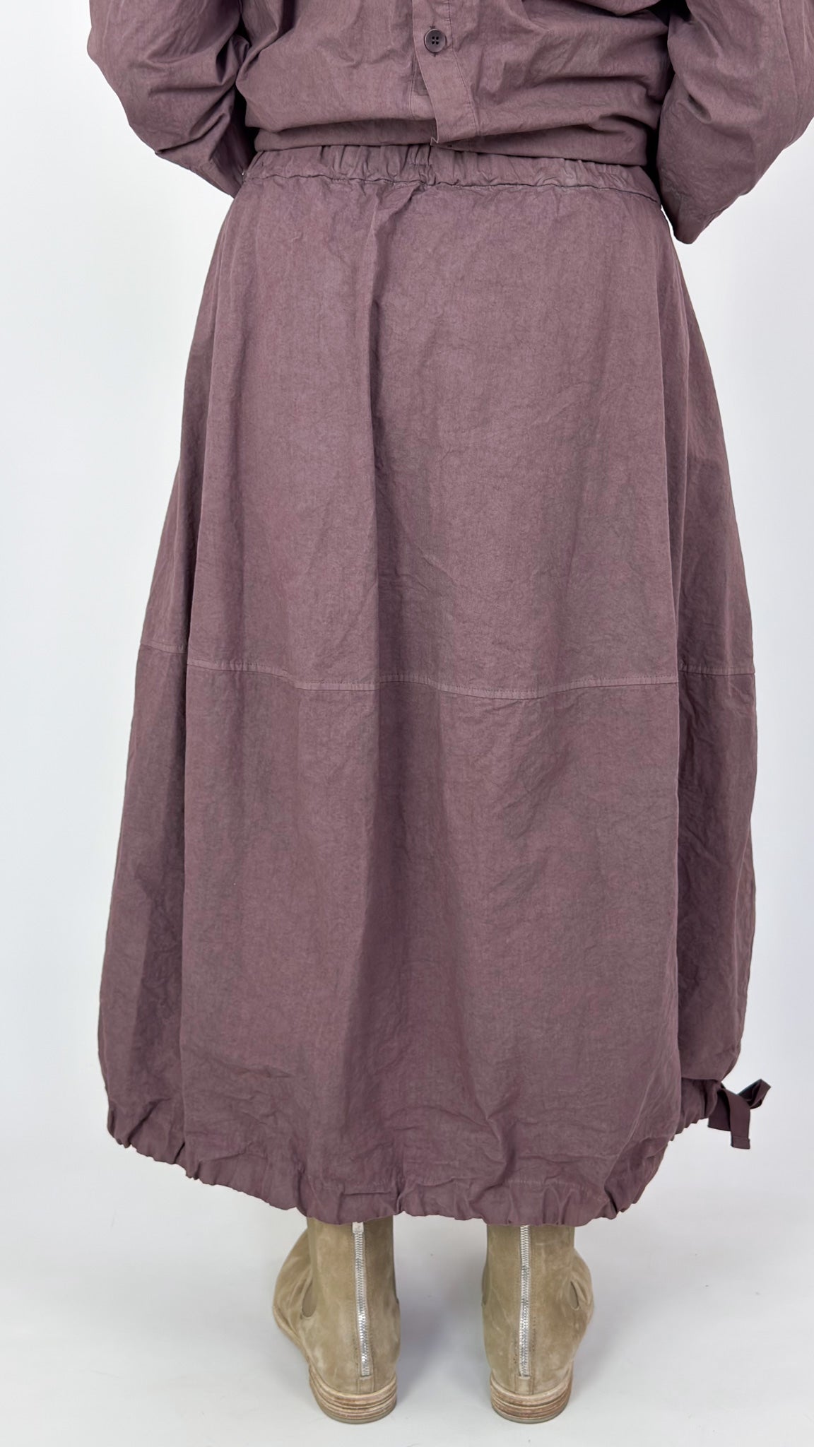 Album Di Famiglia 32_41 CC Balloon Skirt Mauve