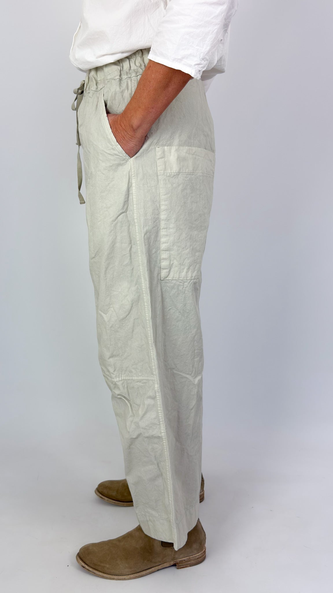 Album di Famiglia 134 CC Trousers Pebble