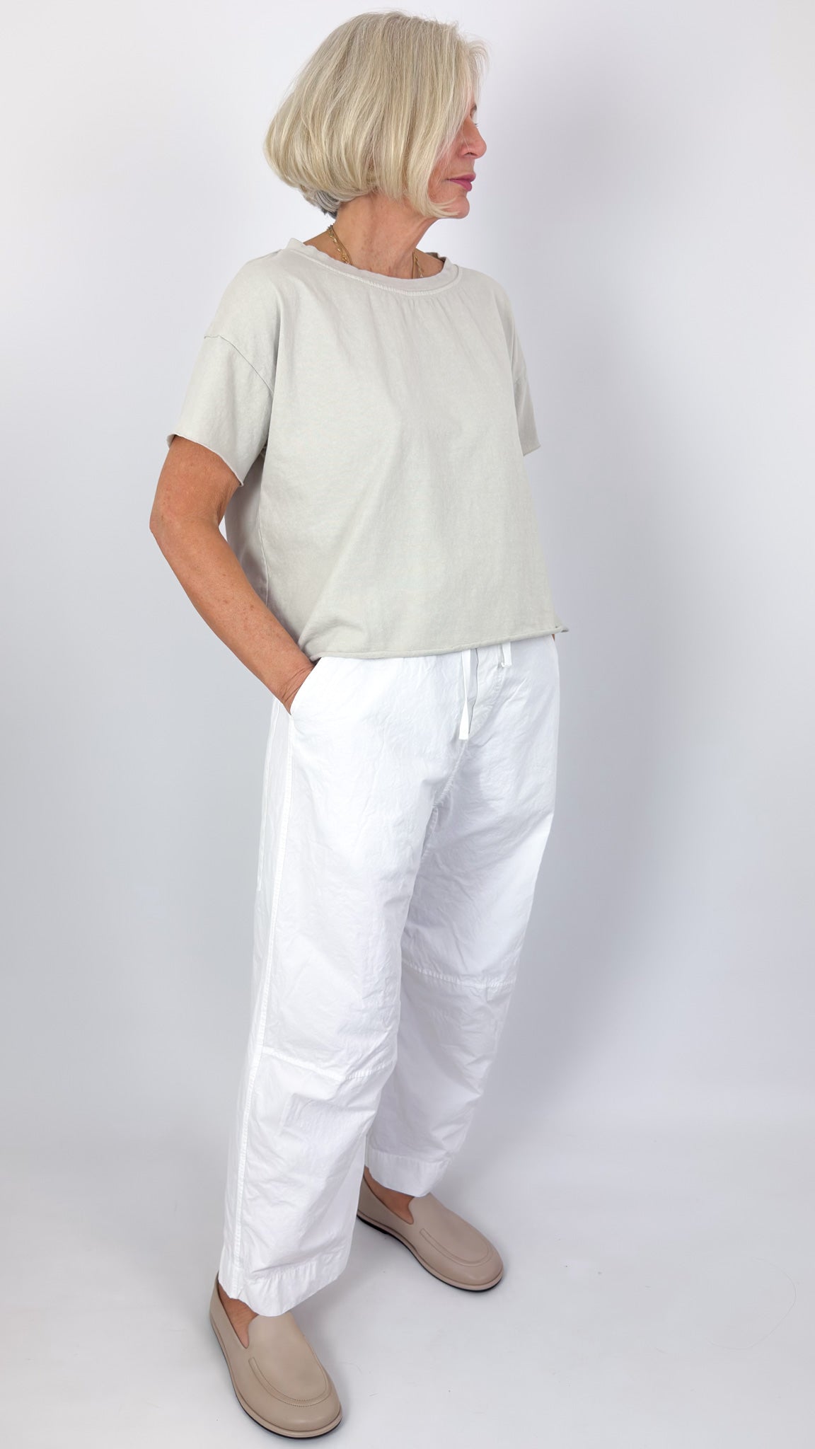 Album Di Famiglia 134 CC Trousers White