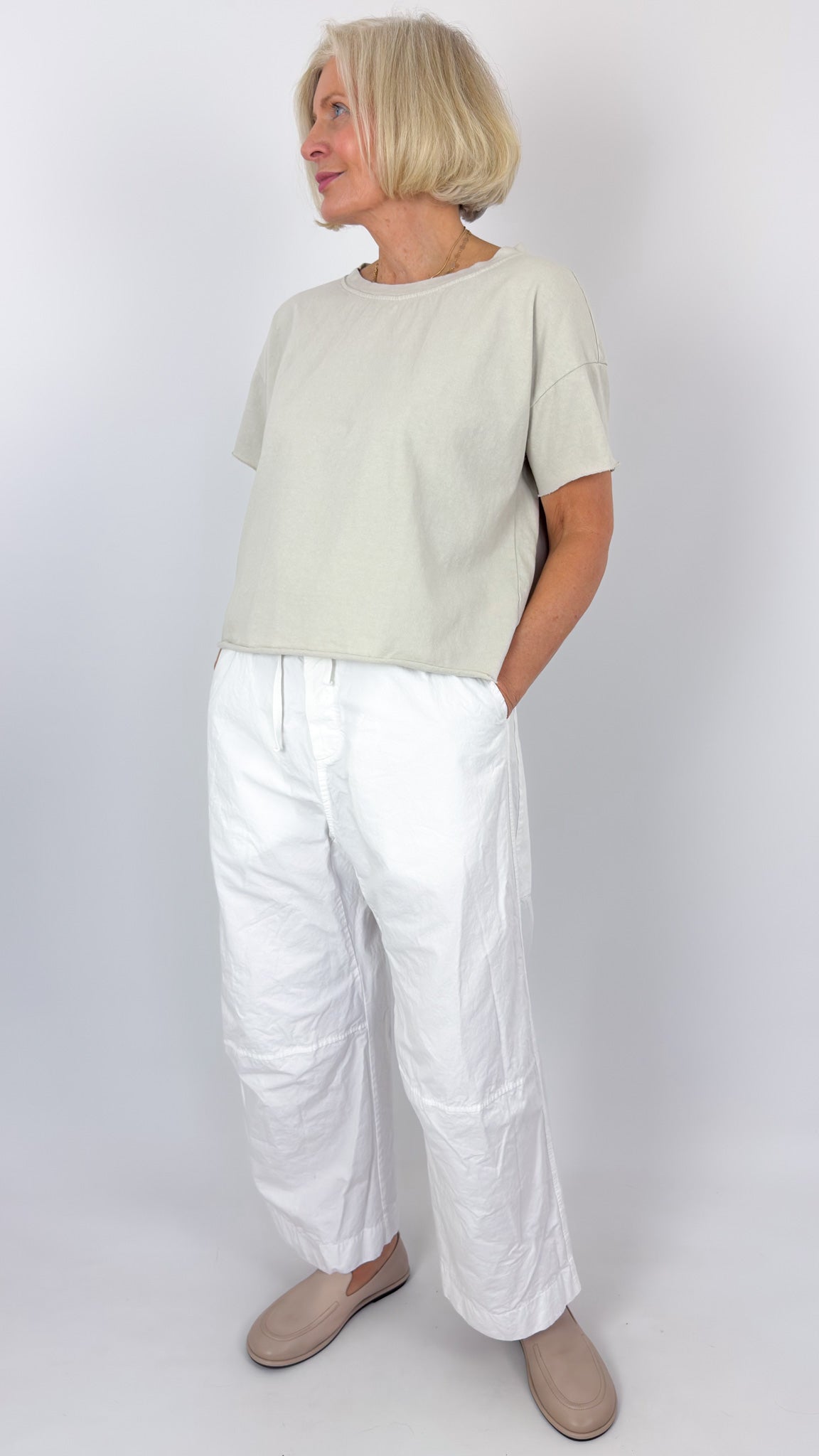 Album Di Famiglia 134 CC Trousers White