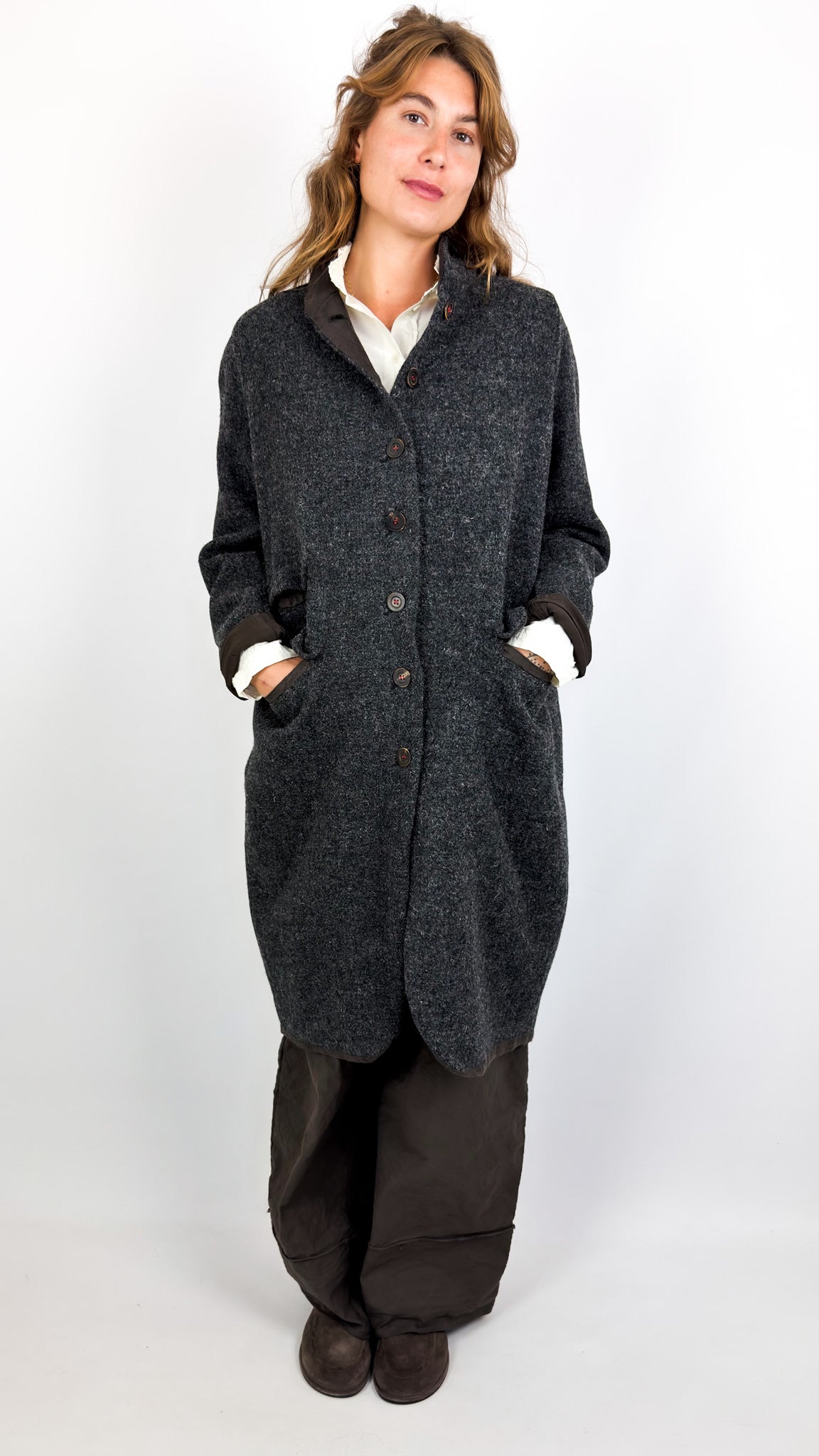 Hannoh Wessel Marika Coat Charcoal
