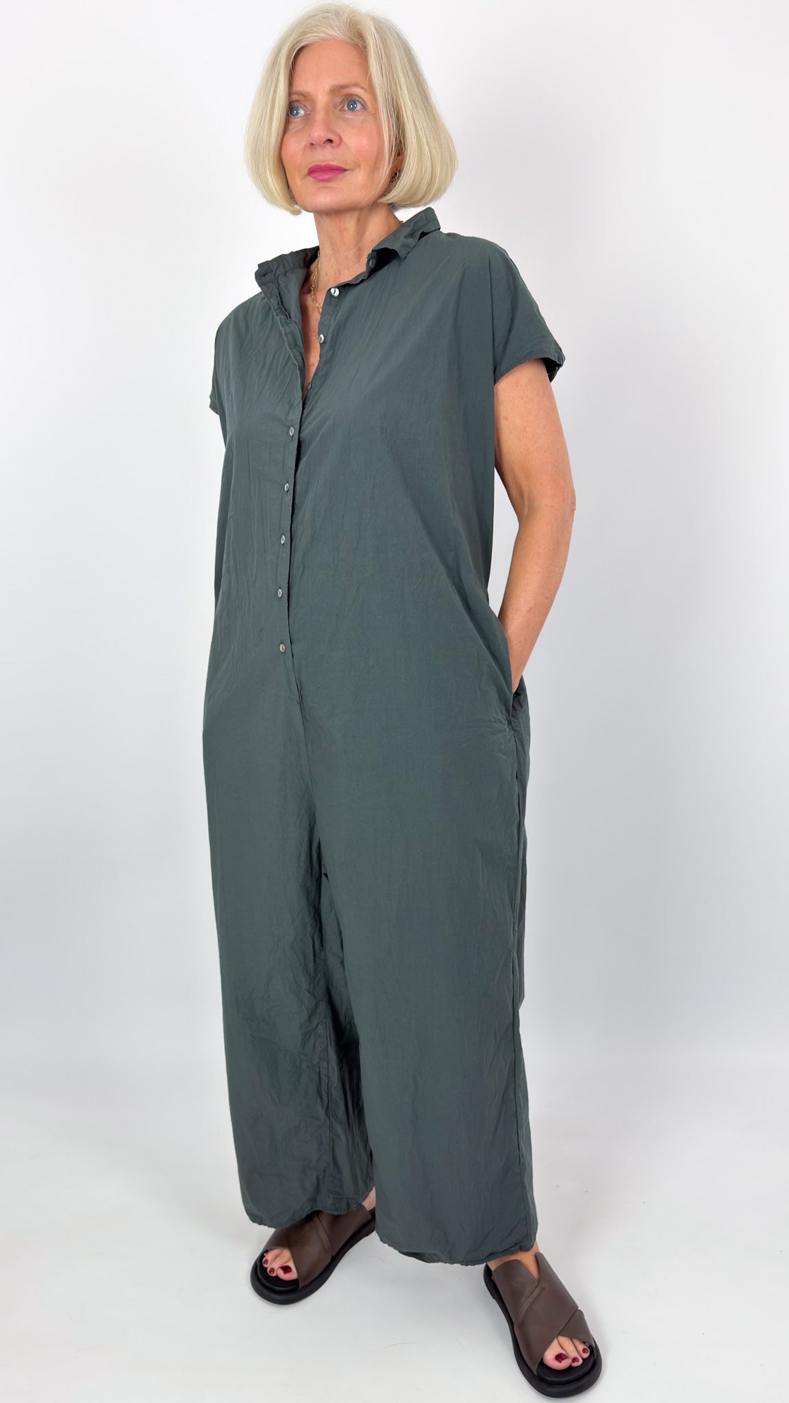 Album Di Famiglia 60_09 TC Jumpsuit Thyme