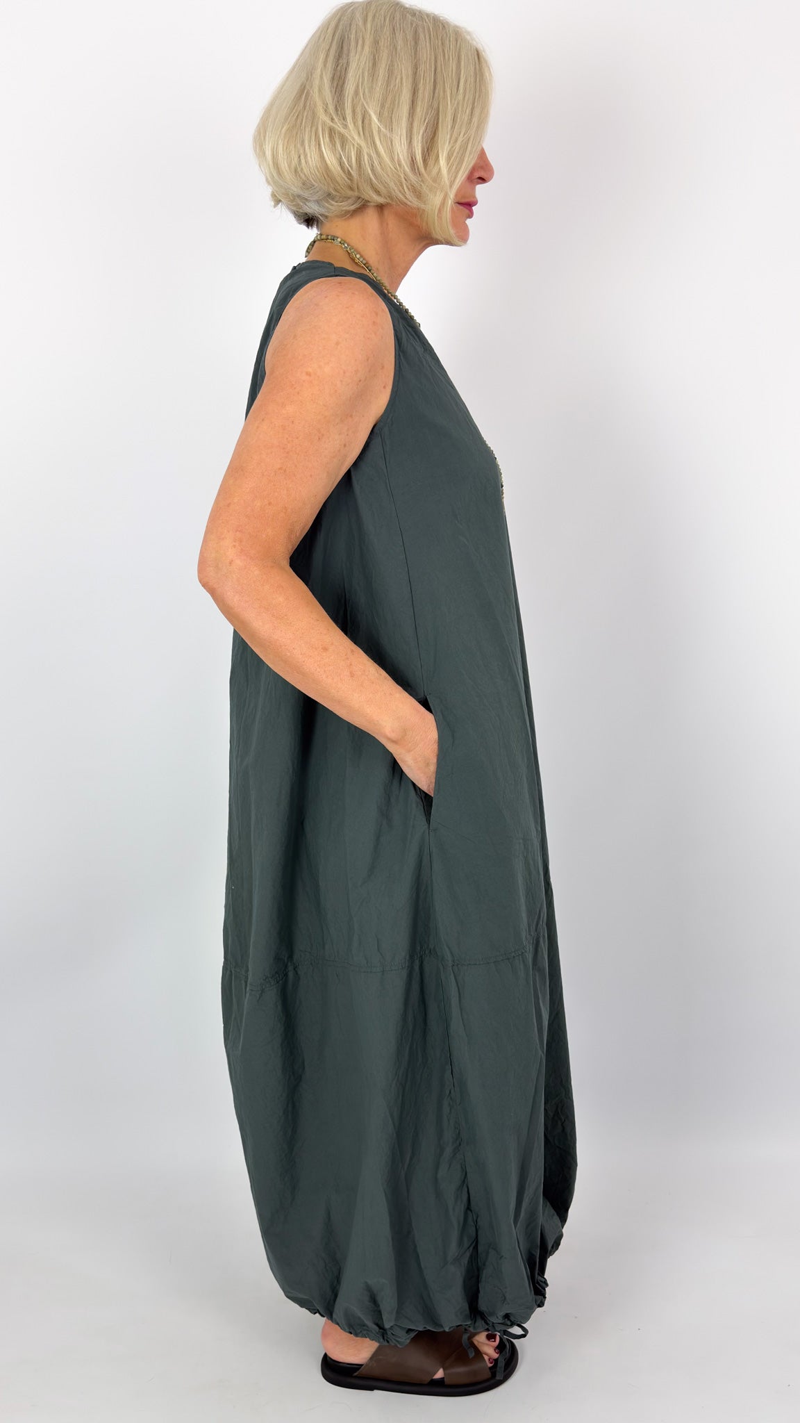Album Di Famiglia 3029 TC Balloon Dress Thyme