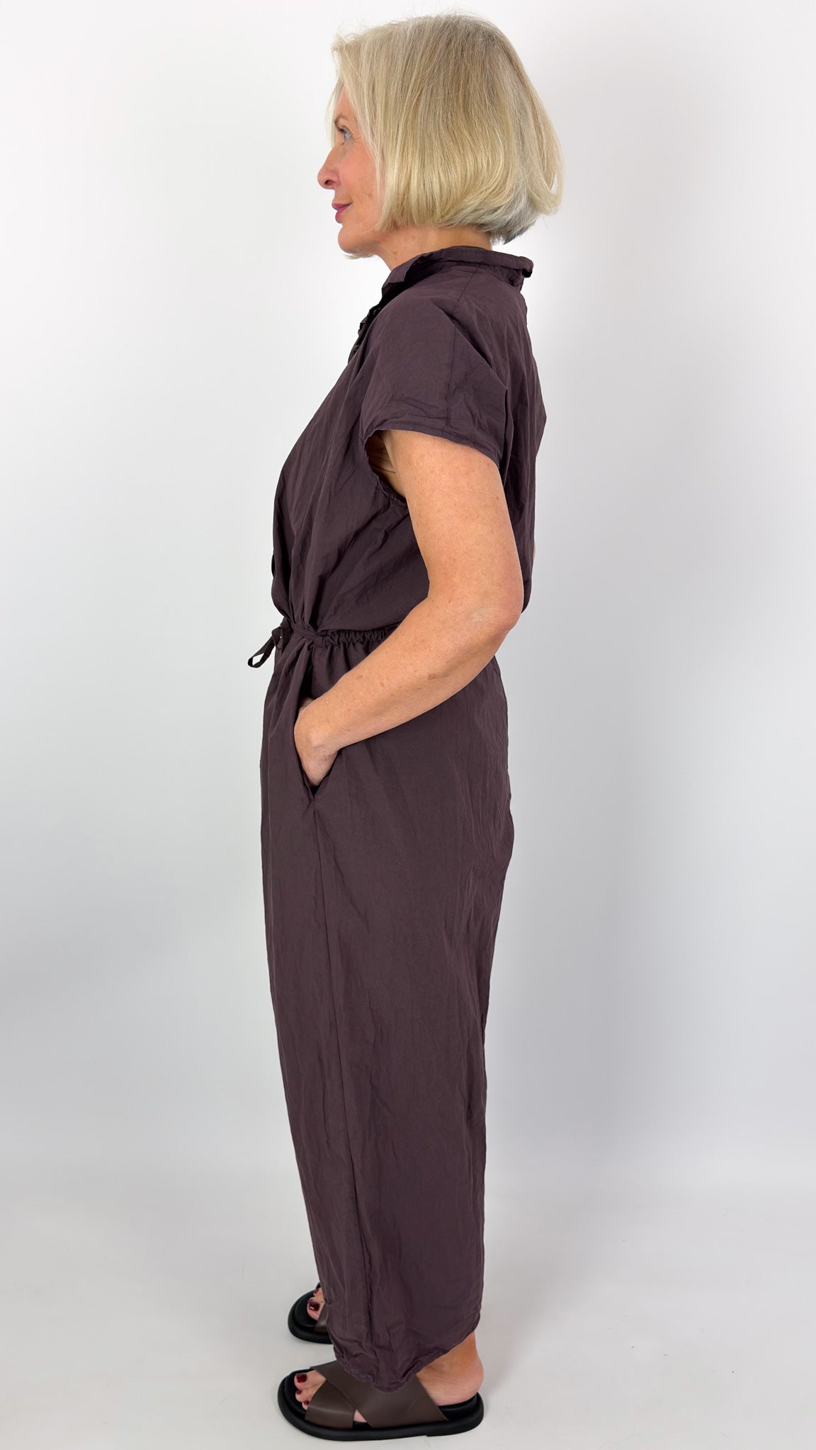 Album Di Famiglia 60_09 TC Jumpsuit Grape