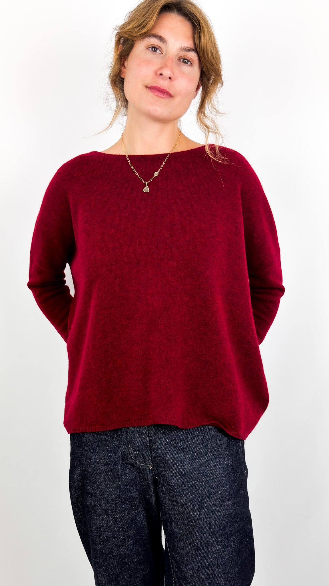 Cash-Ca W855 Jumper Garnet