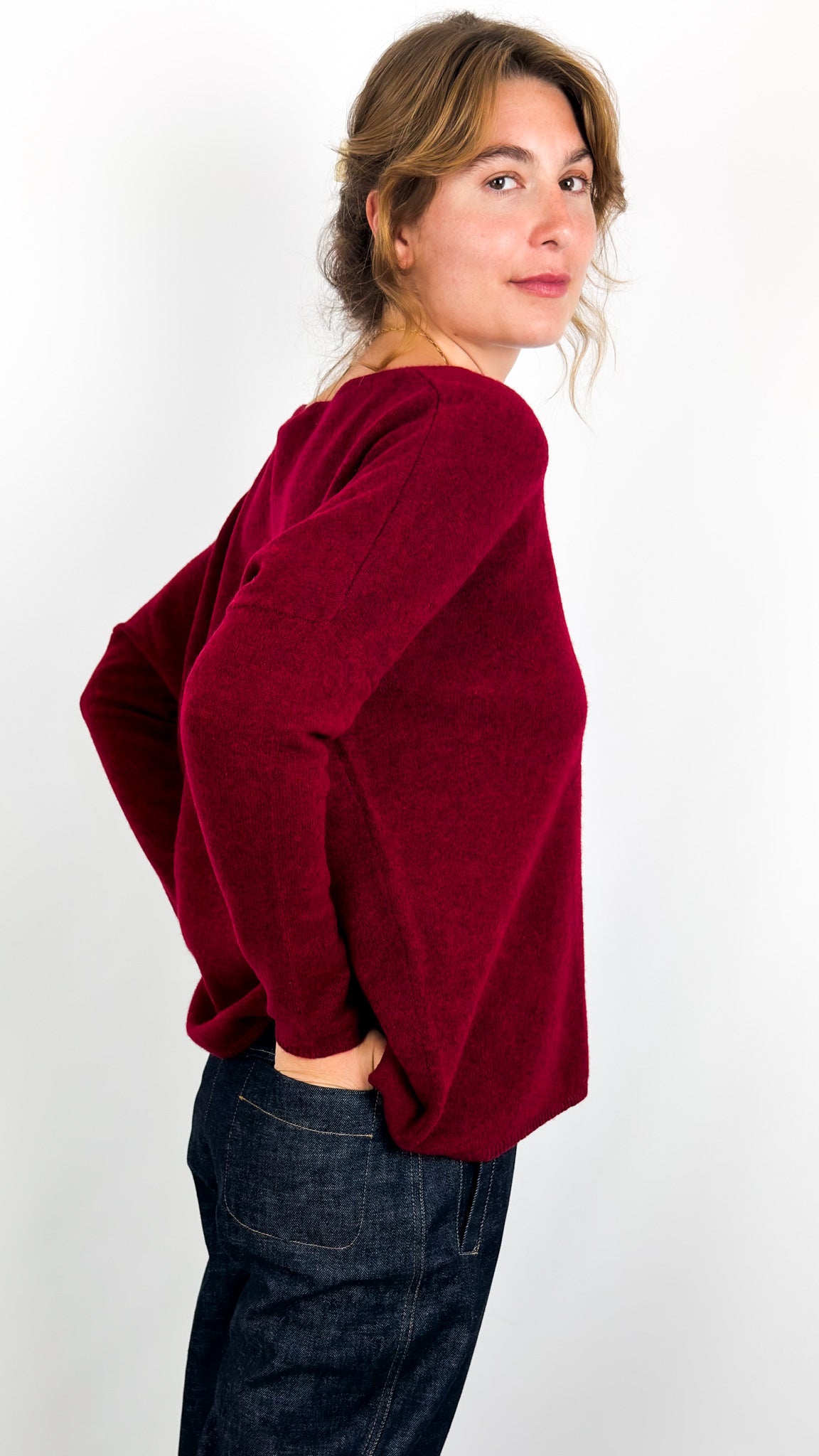 Cash-Ca W855 Jumper Garnet
