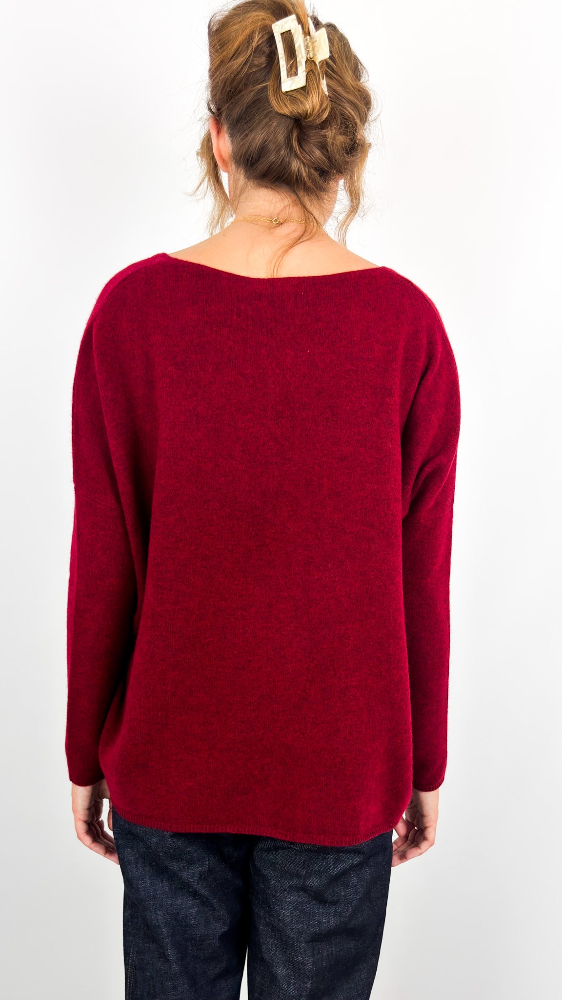 Cash-Ca W855 Jumper Garnet