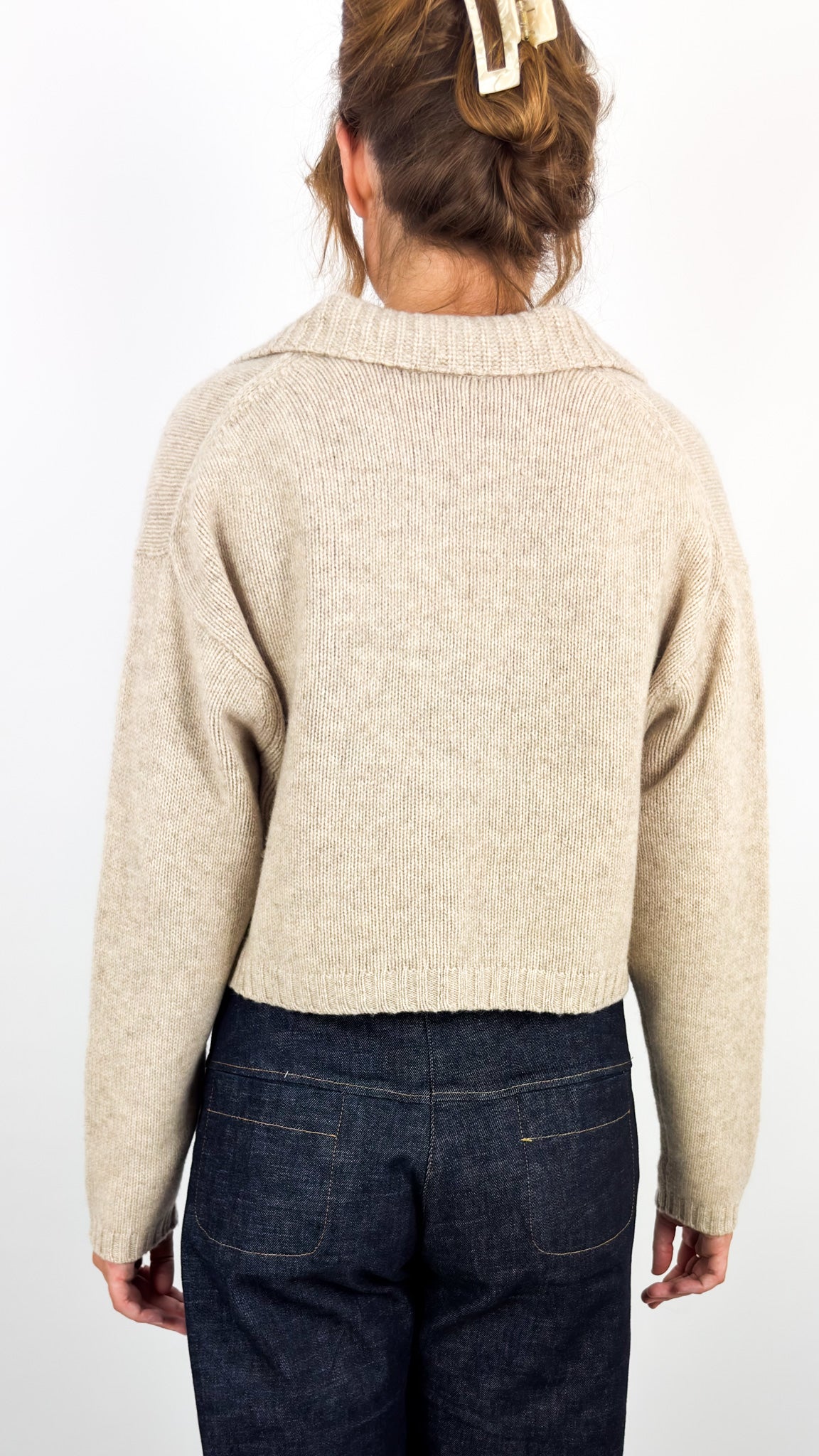 Cash-Ca W47 Jumper Oatmeal