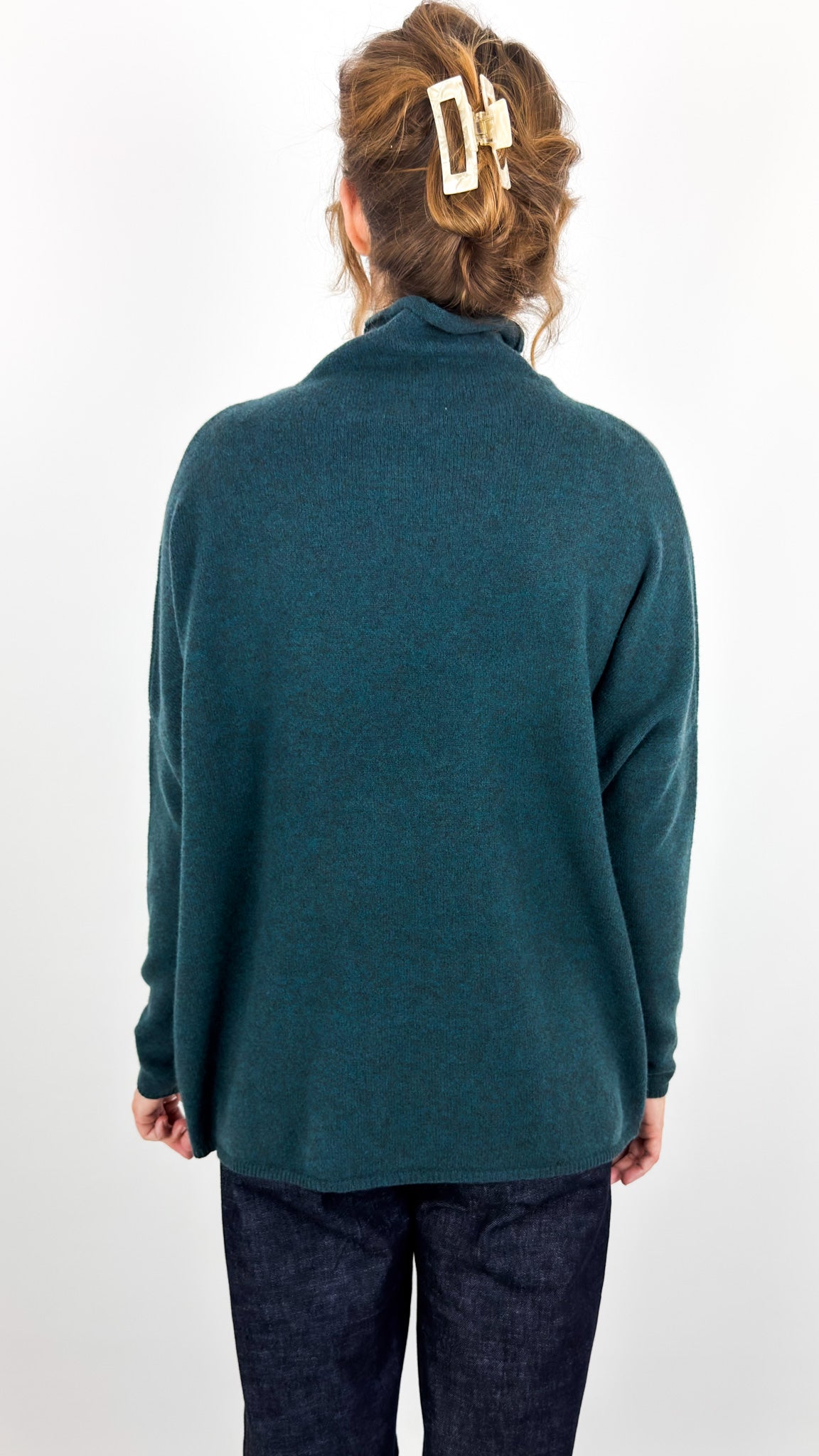 Cash-Ca W55 Jumper Teal