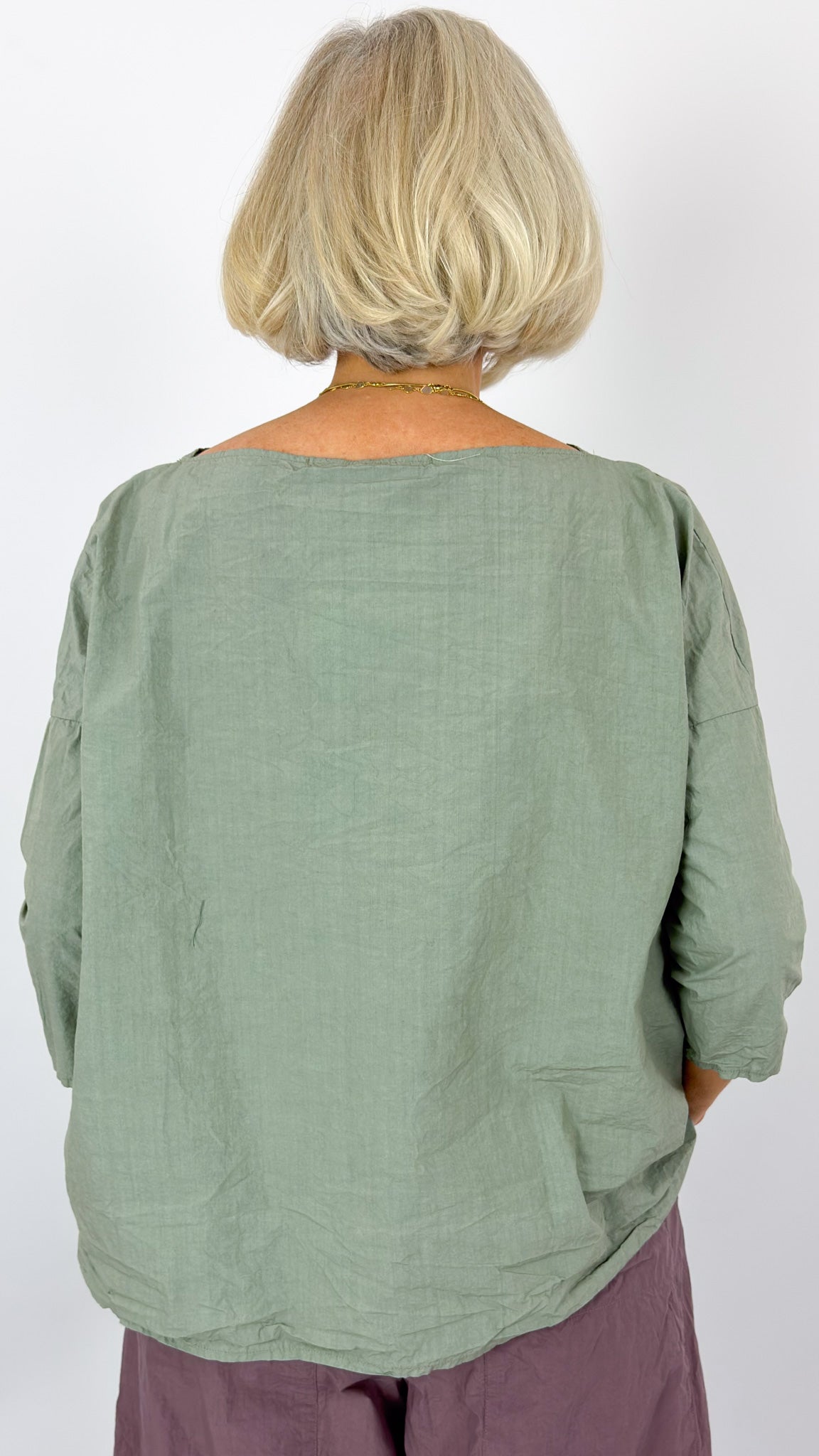 Album Di Famiglia 12_118 TC Tunic Shirt Sage
