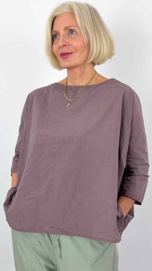Album Di Famiglia 12_118 TC Tunic Shirt Mauve