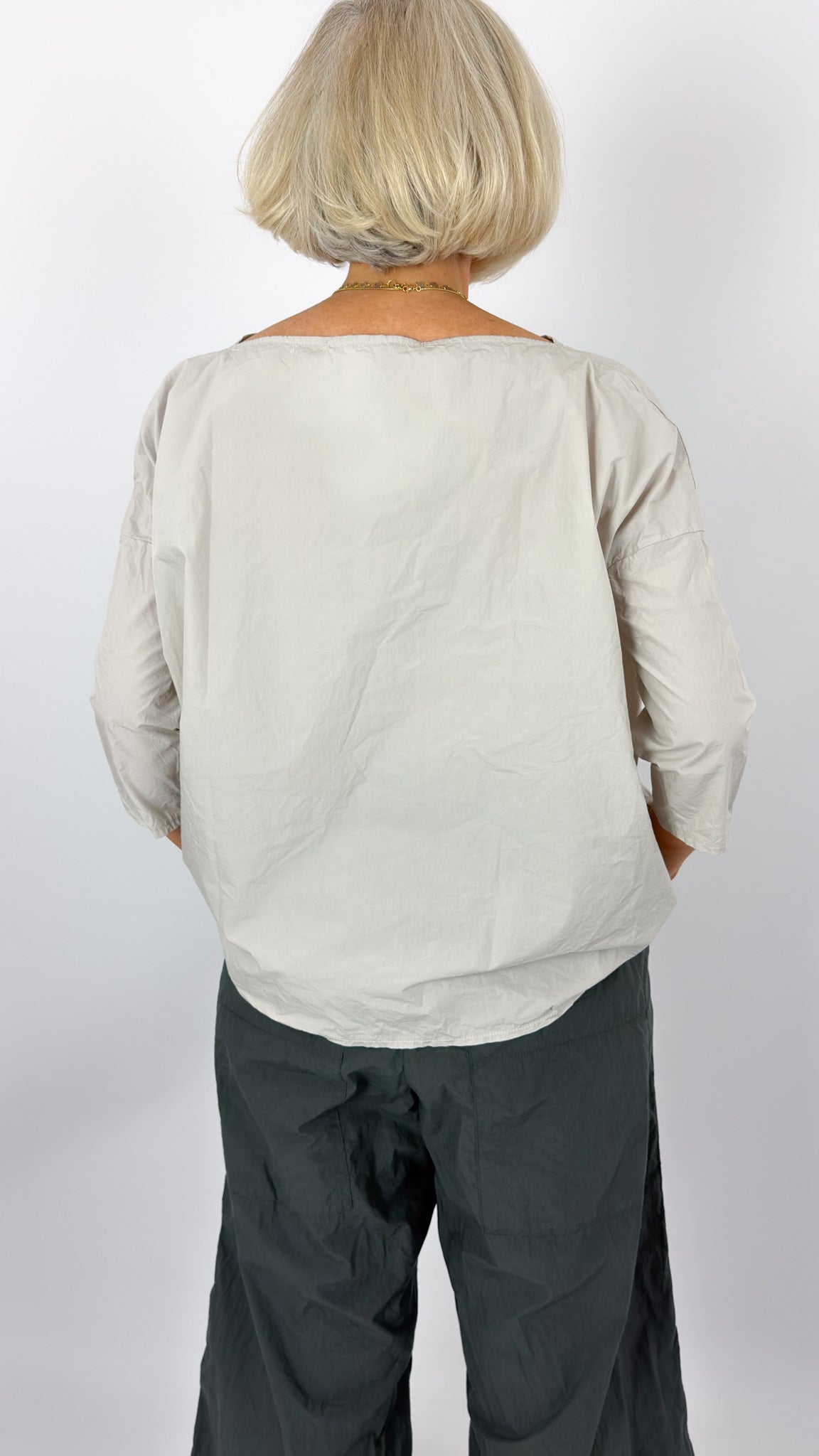 Album Di Famiglia 12_118 TC Tunic Shirt Pebble