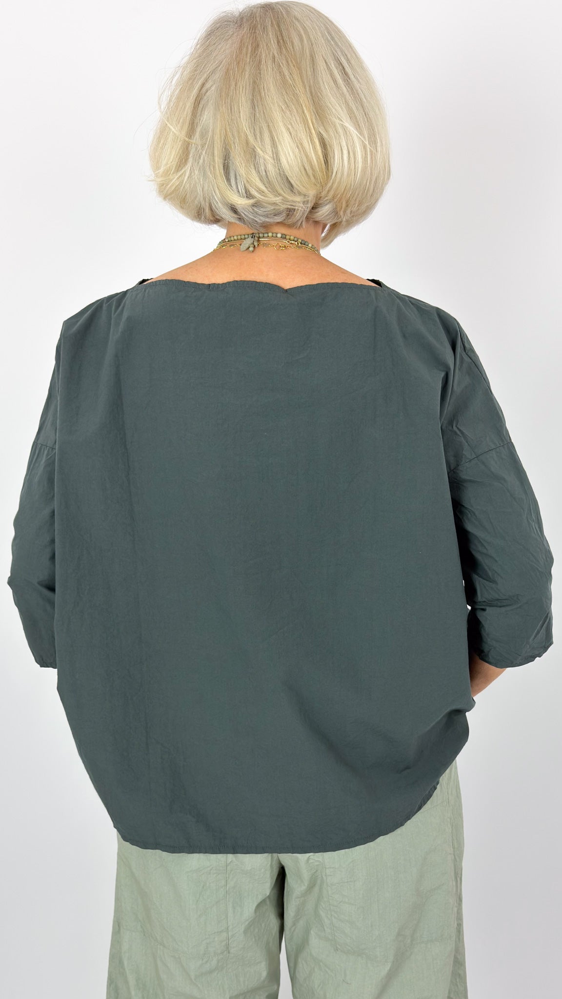 Album Di Famiglia 12_118 TC Tunic Shirt Thyme