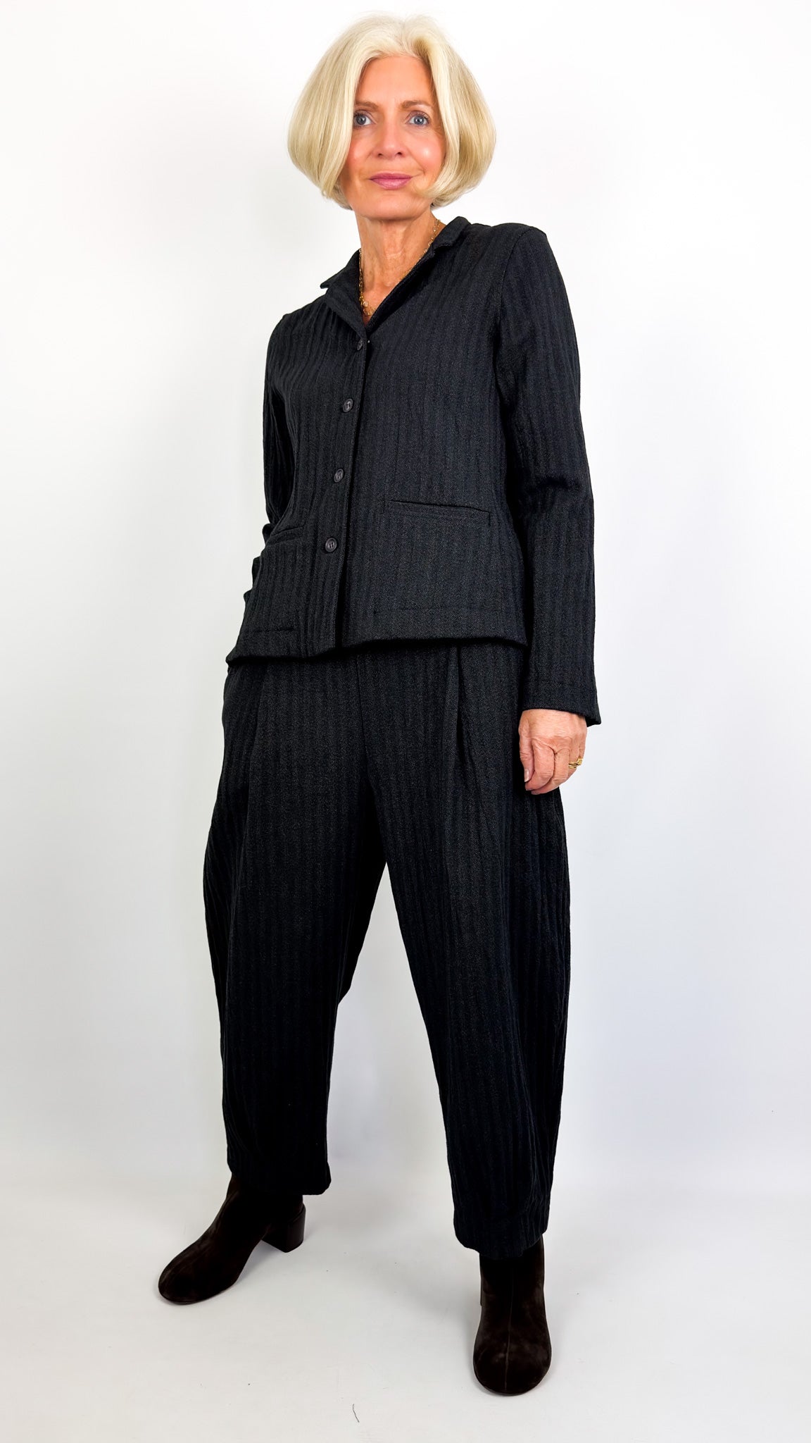Mama b Bianco B Trousers Grigio