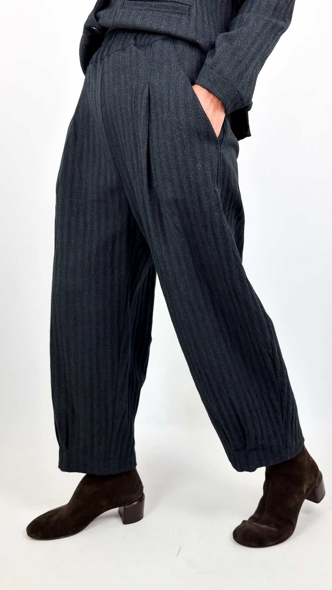 Mama b Bianco B Trousers Grigio
