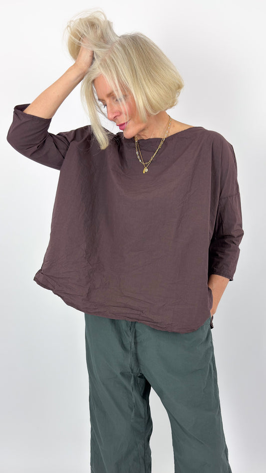 Album Di Famiglia 12_118 TC Tunic Shirt Grape
