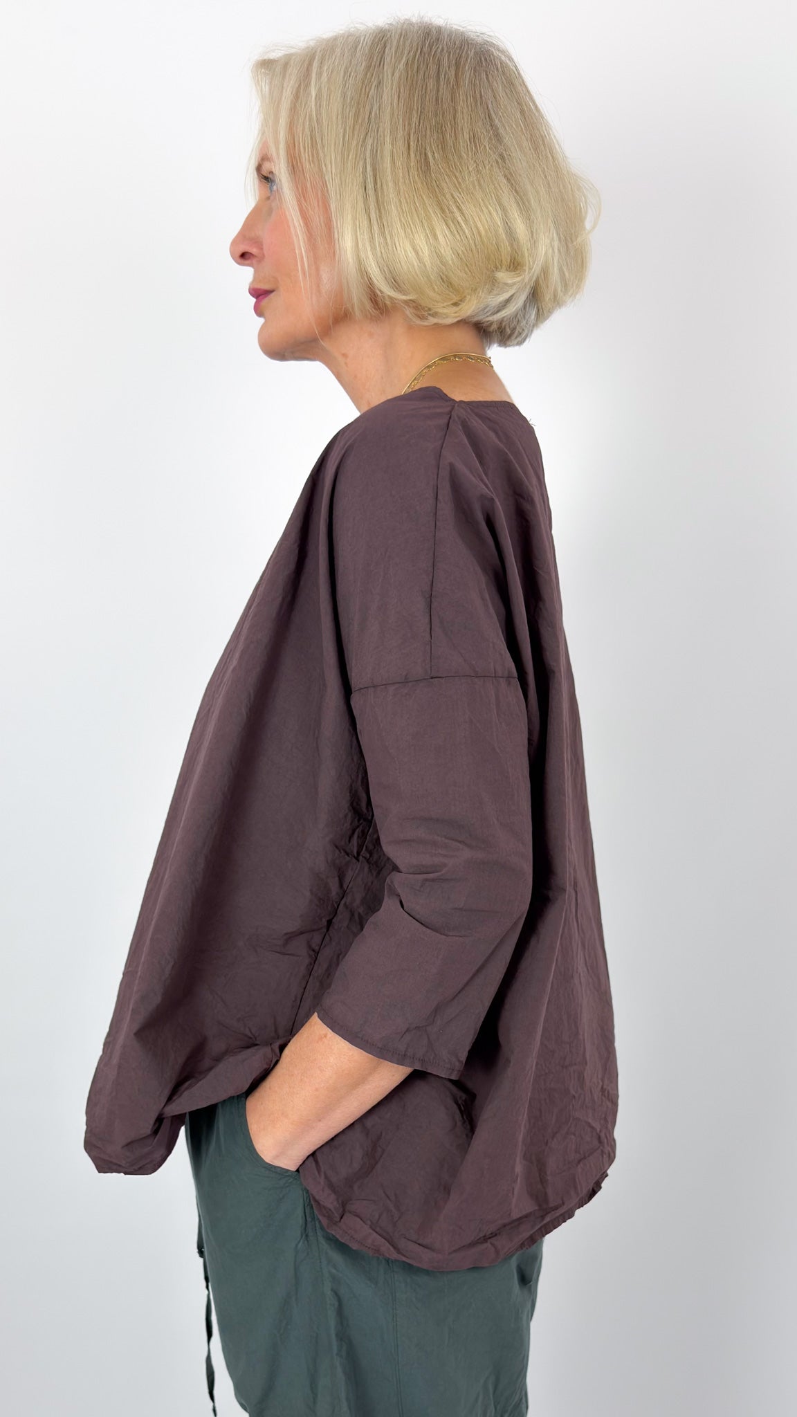 Album Di Famiglia 12_118 TC Tunic Shirt Grape