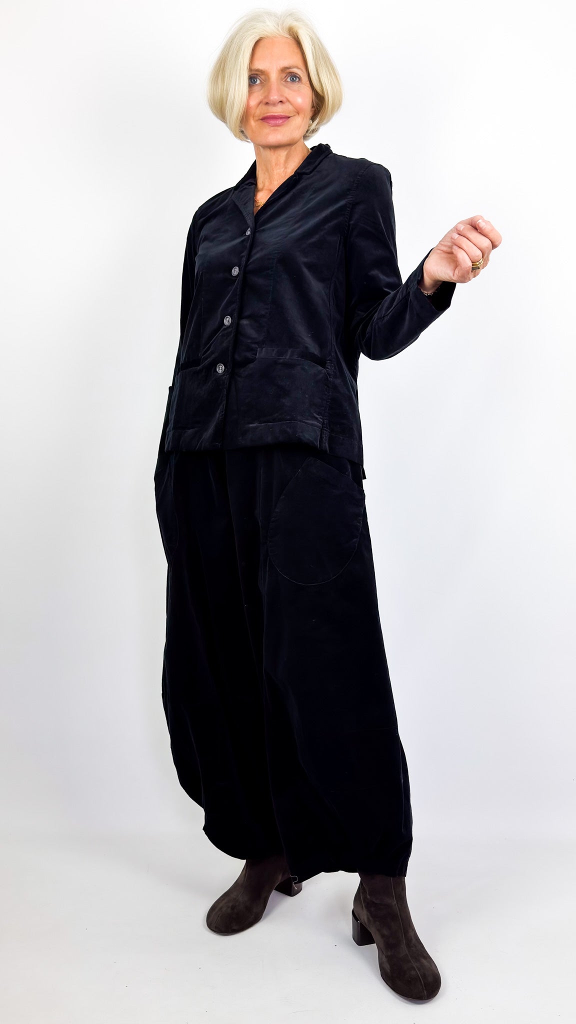 Mama b Pace Trousers Nero