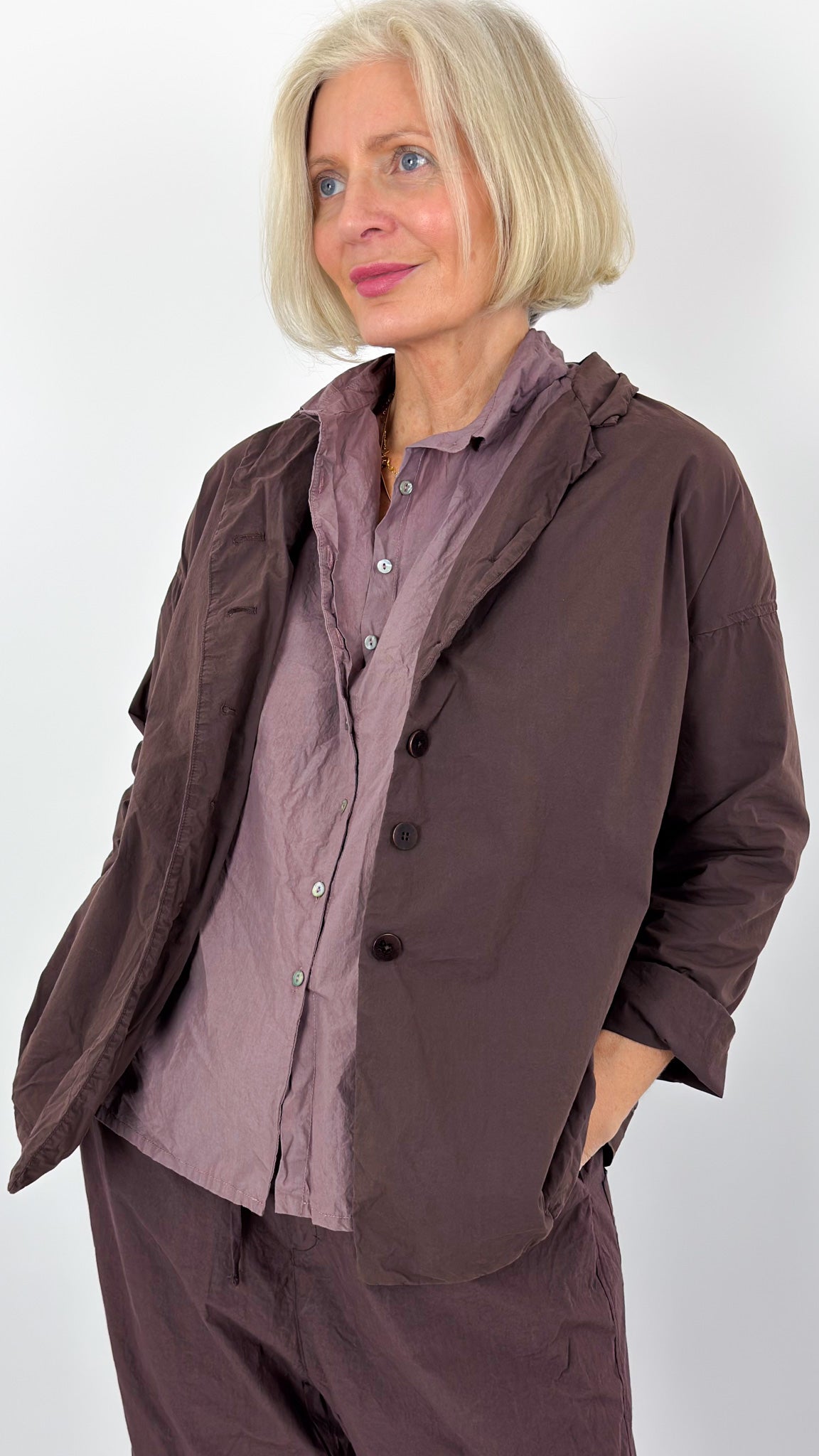Album Di Famiglia 4281 TS Jacket Grape