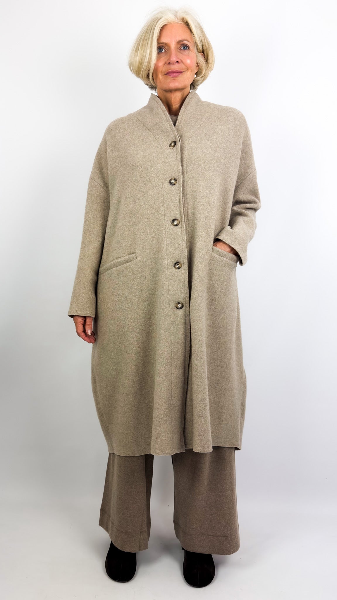 Mama b Azimut Coat Cachemire