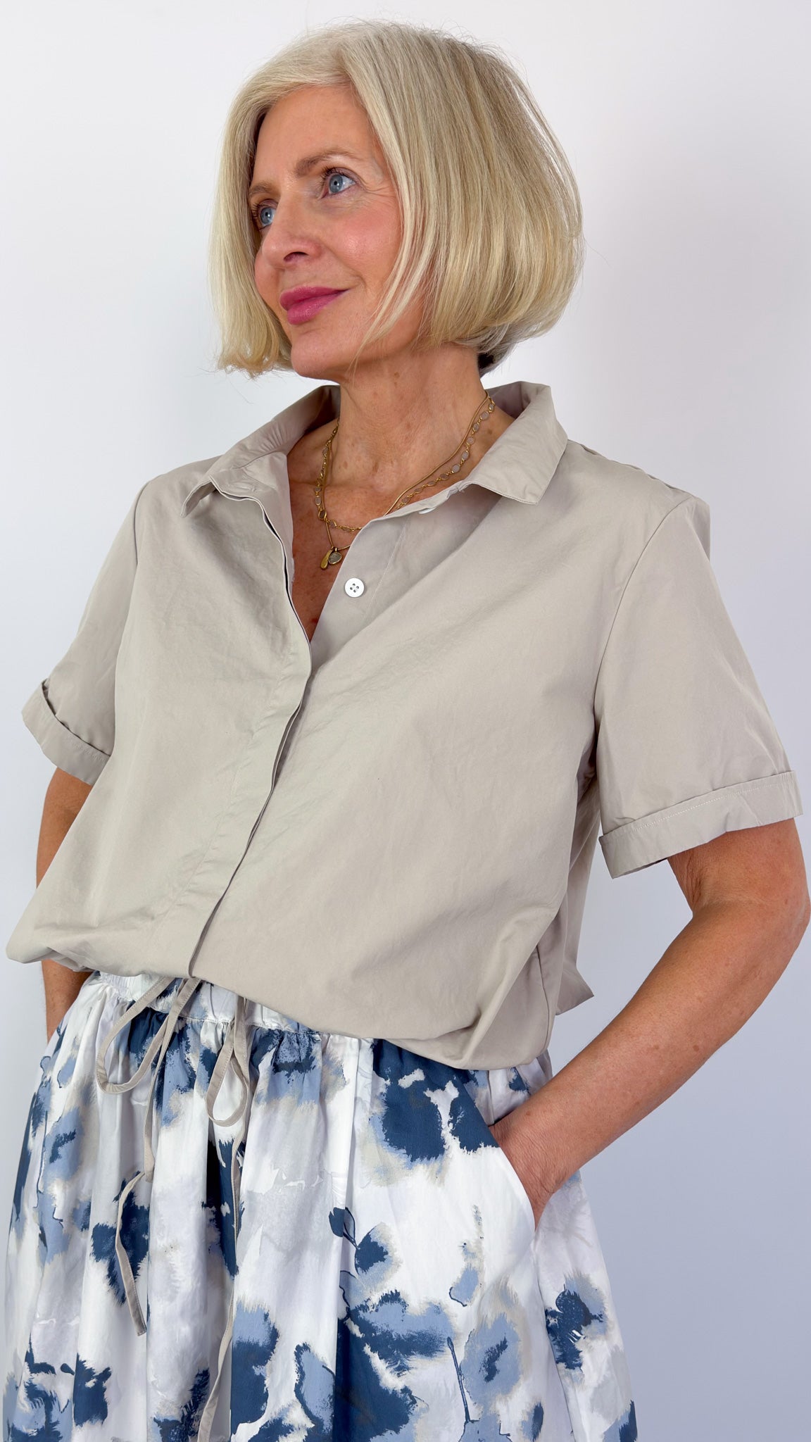 Bergfabel Alma Shirt Sand