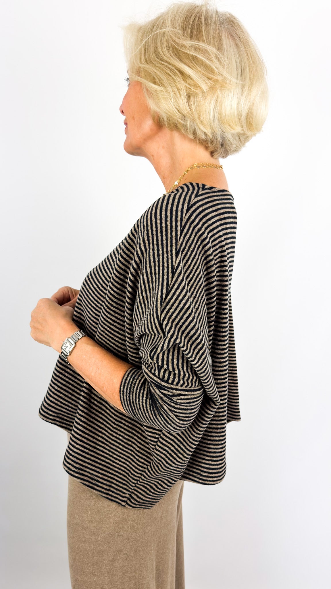 Mama b Kira Jumper Alpaca Stripe