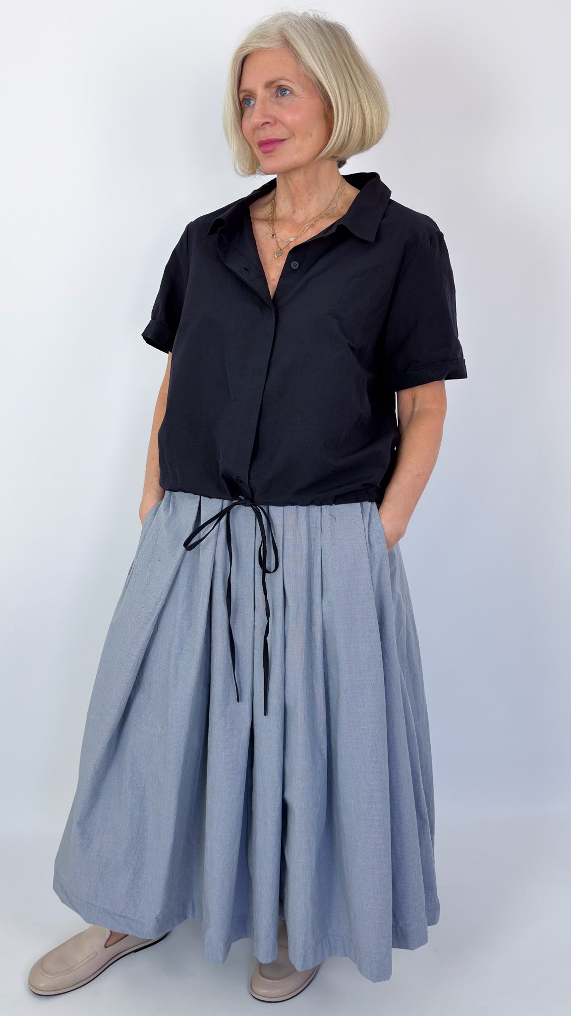 Bergfabel Alma Shirt Black
