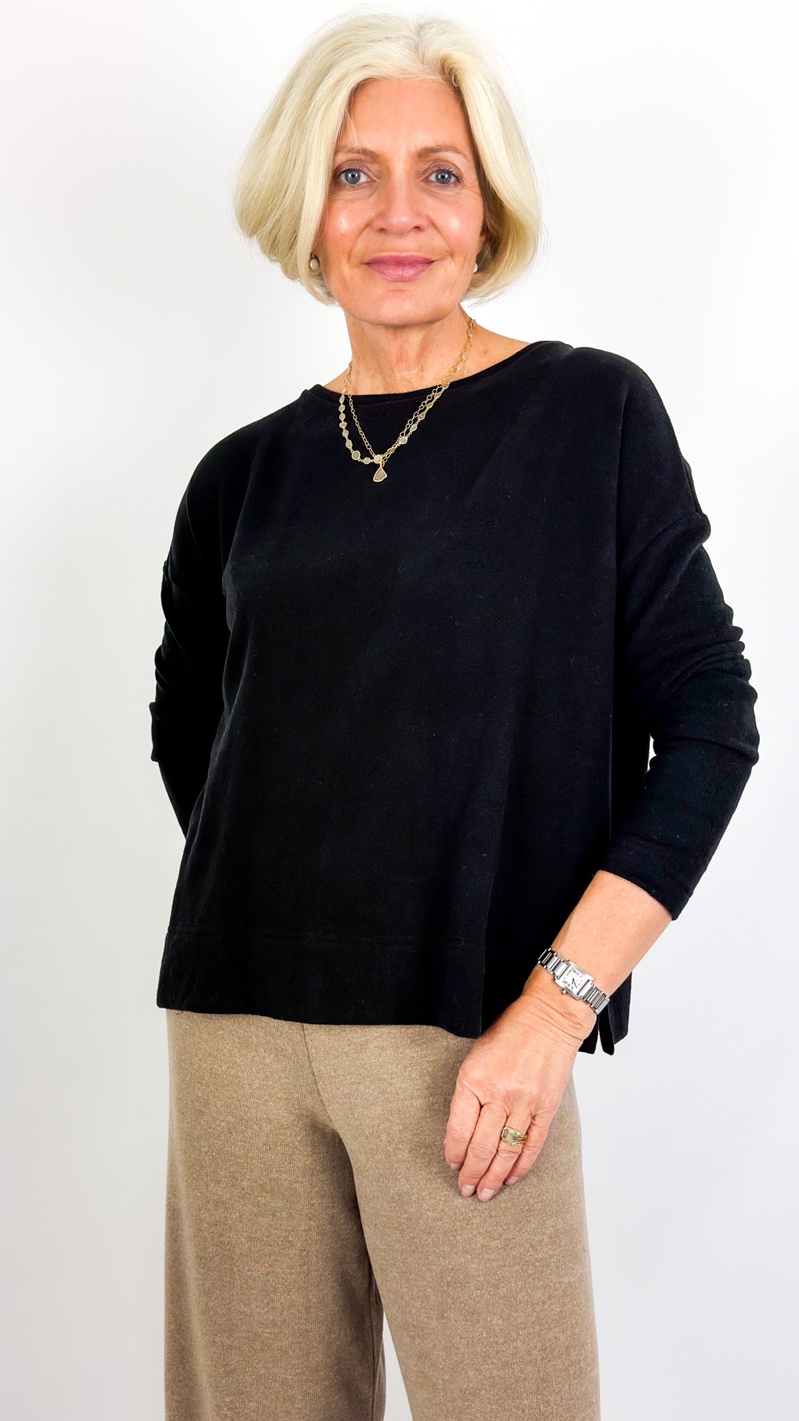 Mama b Mara Jumper Nero