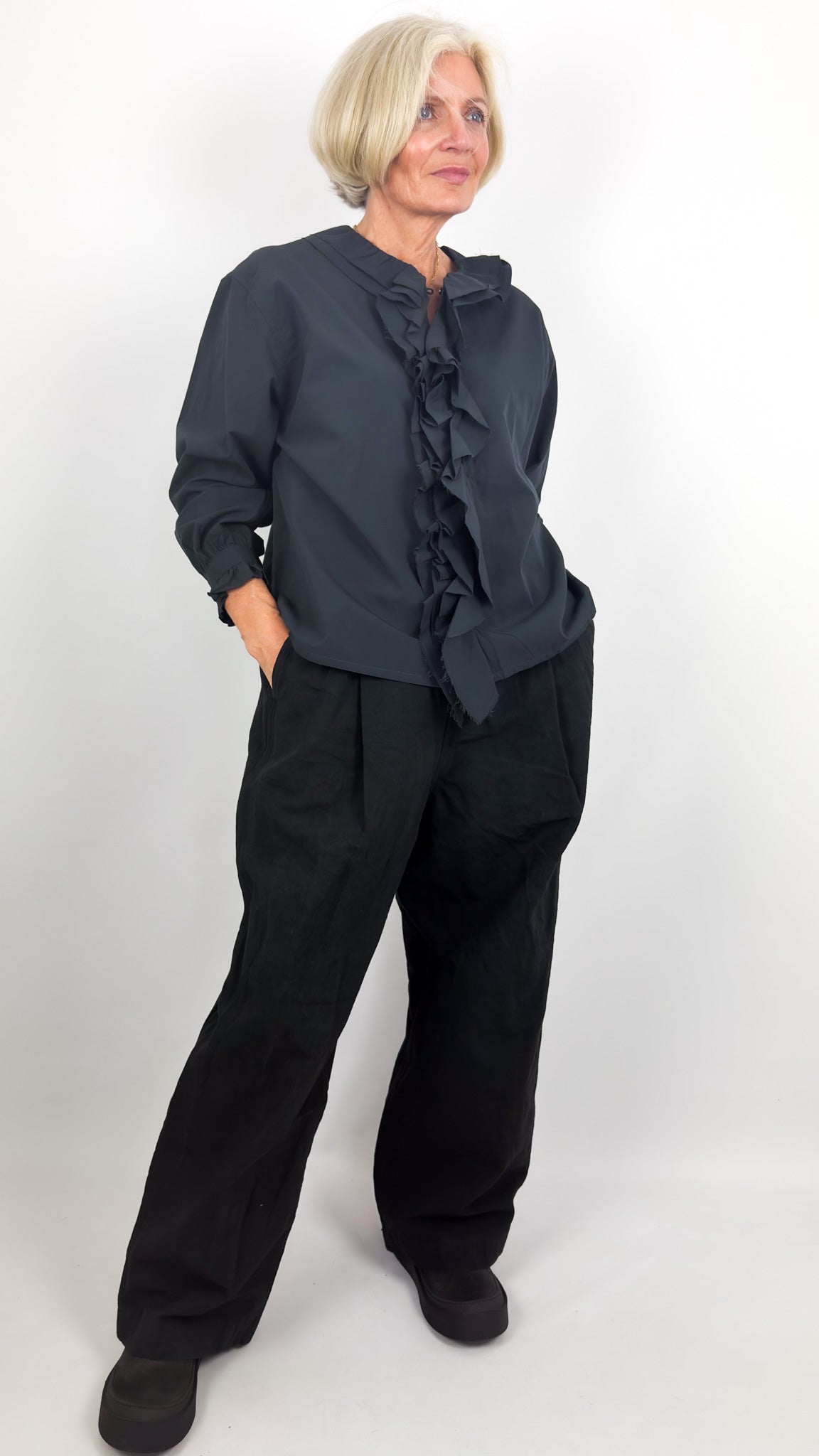 Kagure 101 Shirt Charcoal