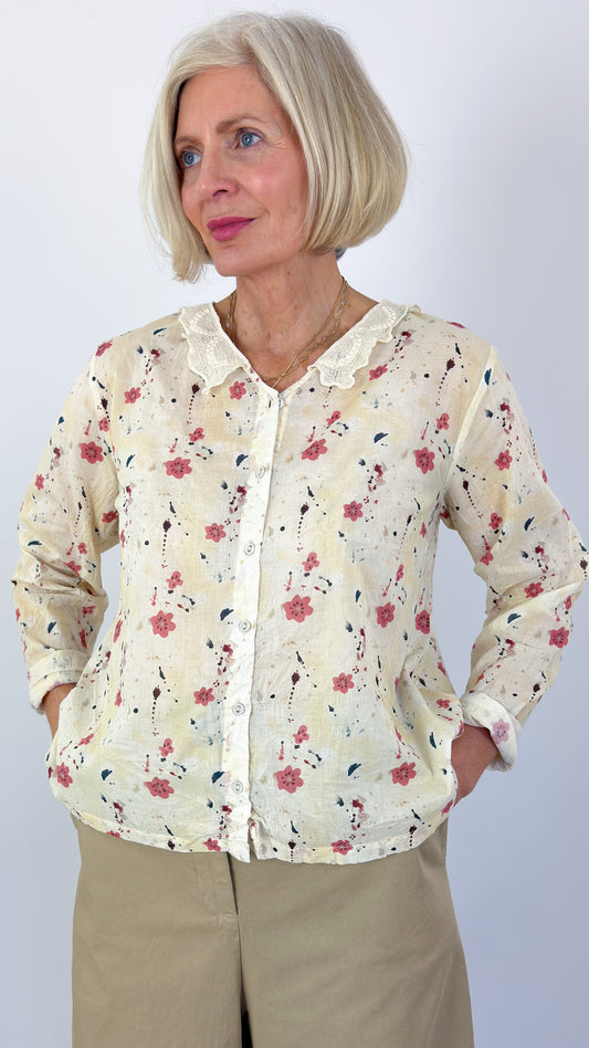Ewa i Walla Agna Blouse Flower