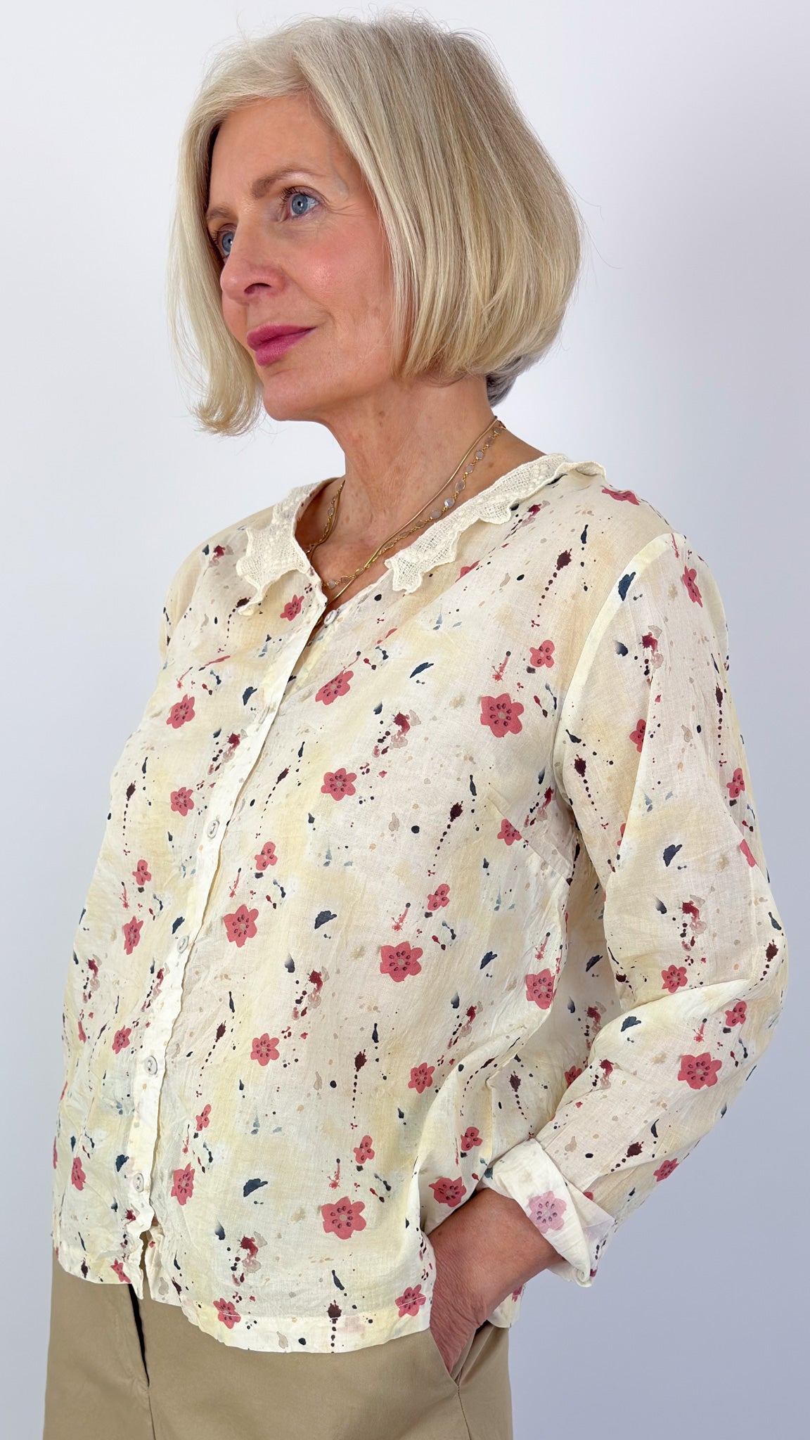 Ewa i Walla Agna Blouse Flower