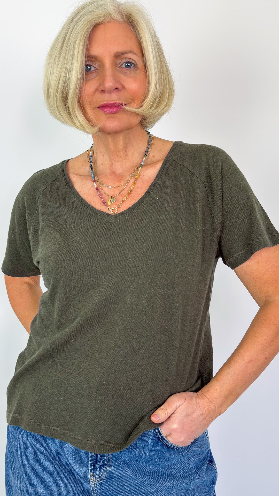 Diega Tikaomo T-Shirt Khaki