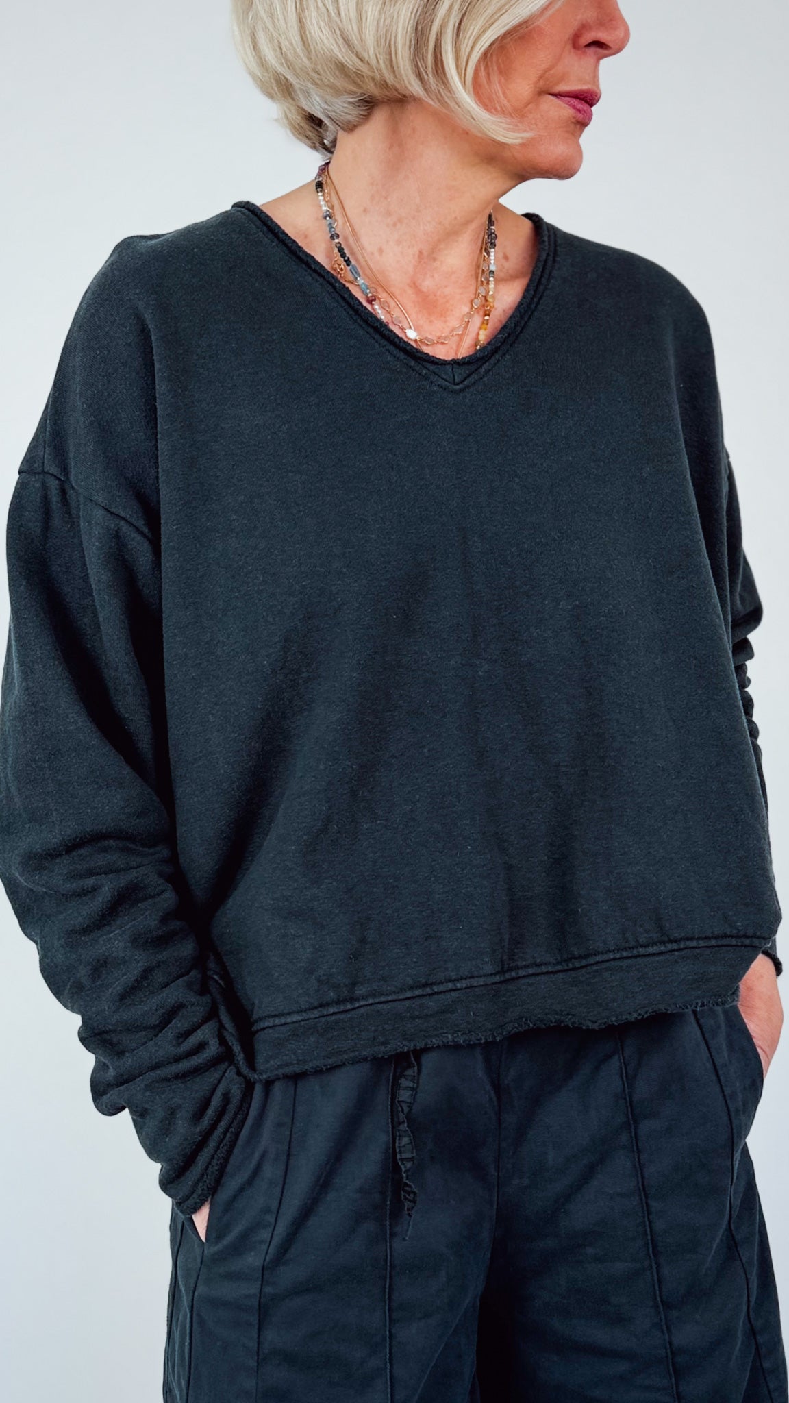 Privatsachen Stillshape Jumper Satt
