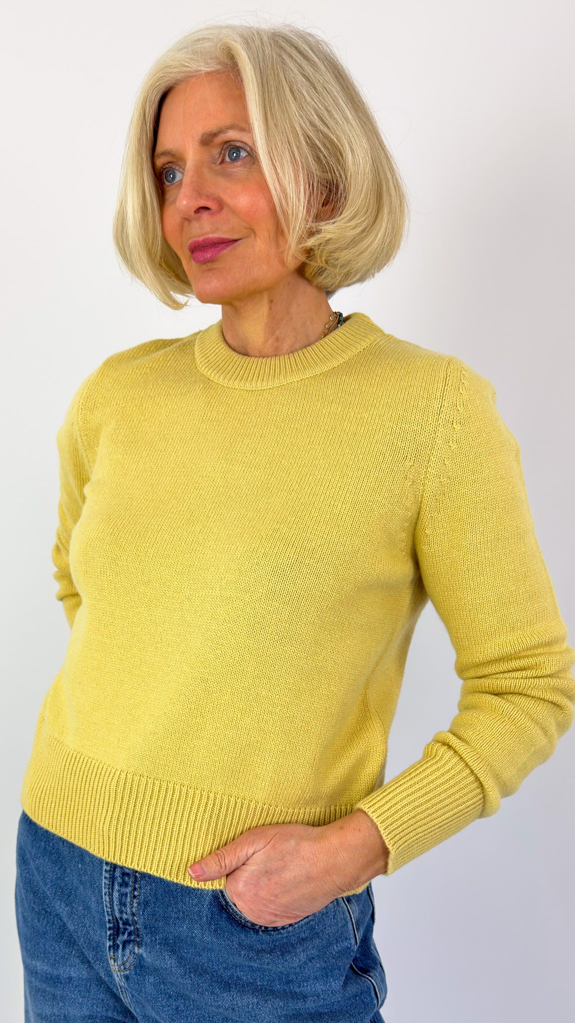 Cordelia James Lizzie Jumper Turmeric