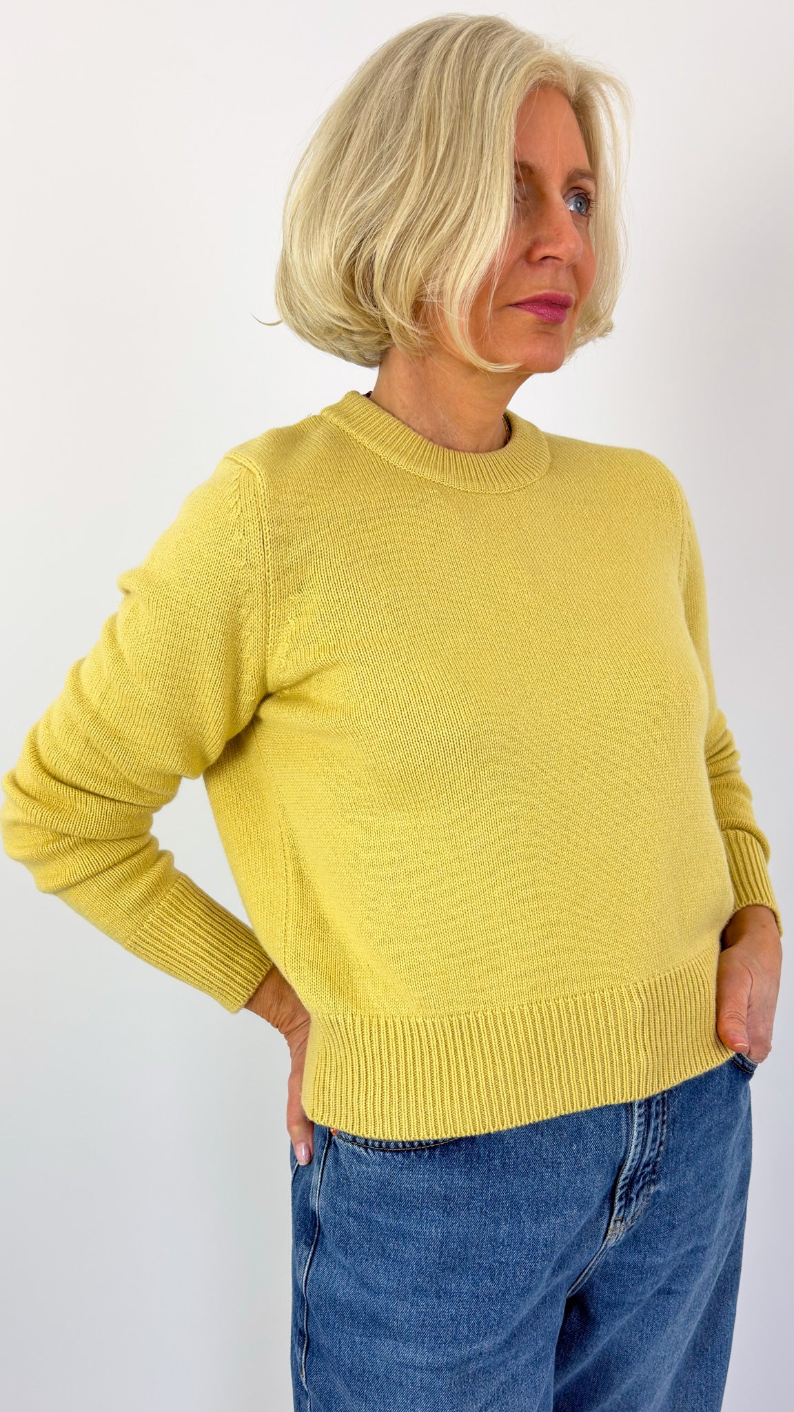 Cordelia James Lizzie Jumper Turmeric