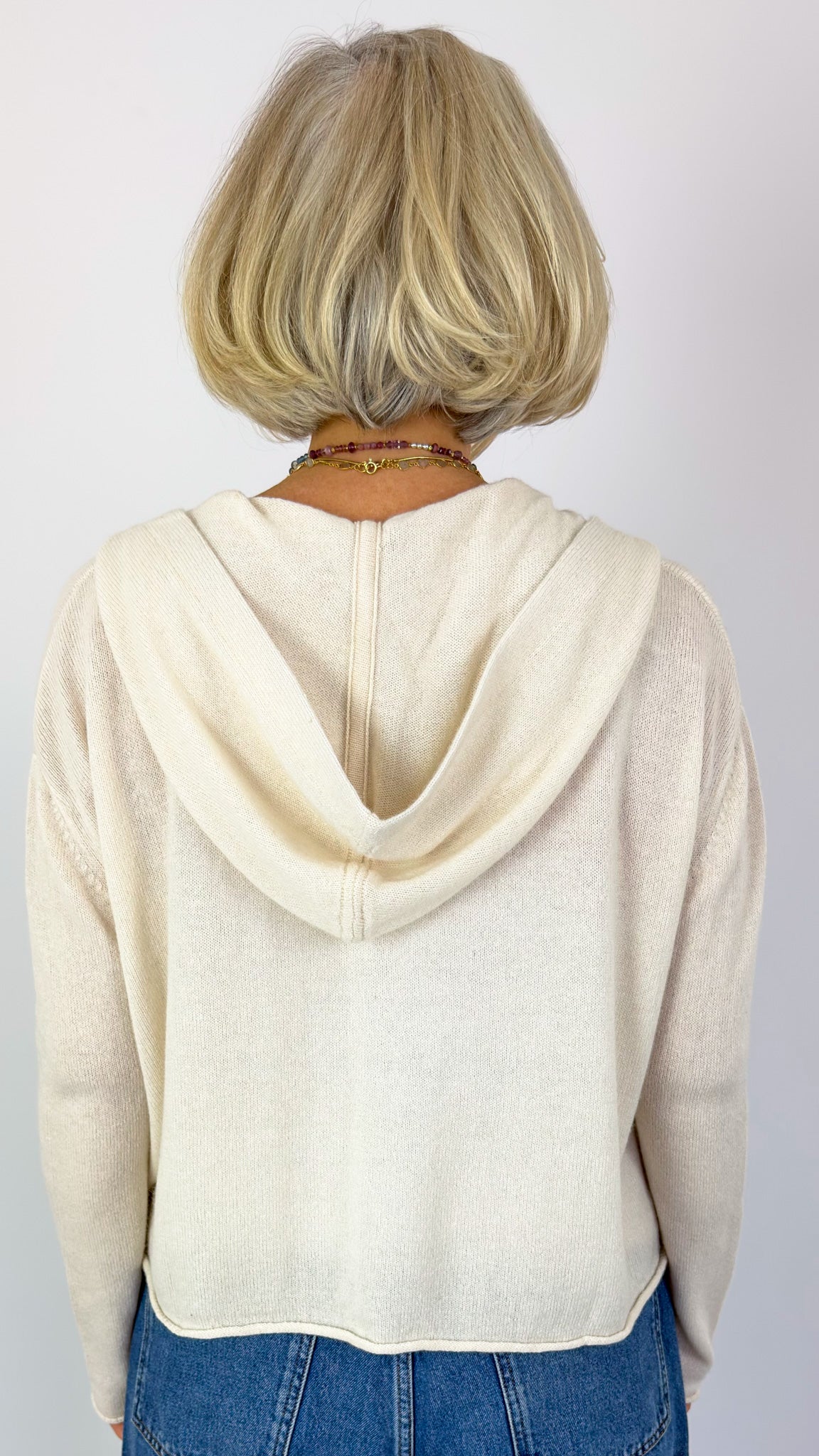 Cordelia James Elsi Cardigan Ivory