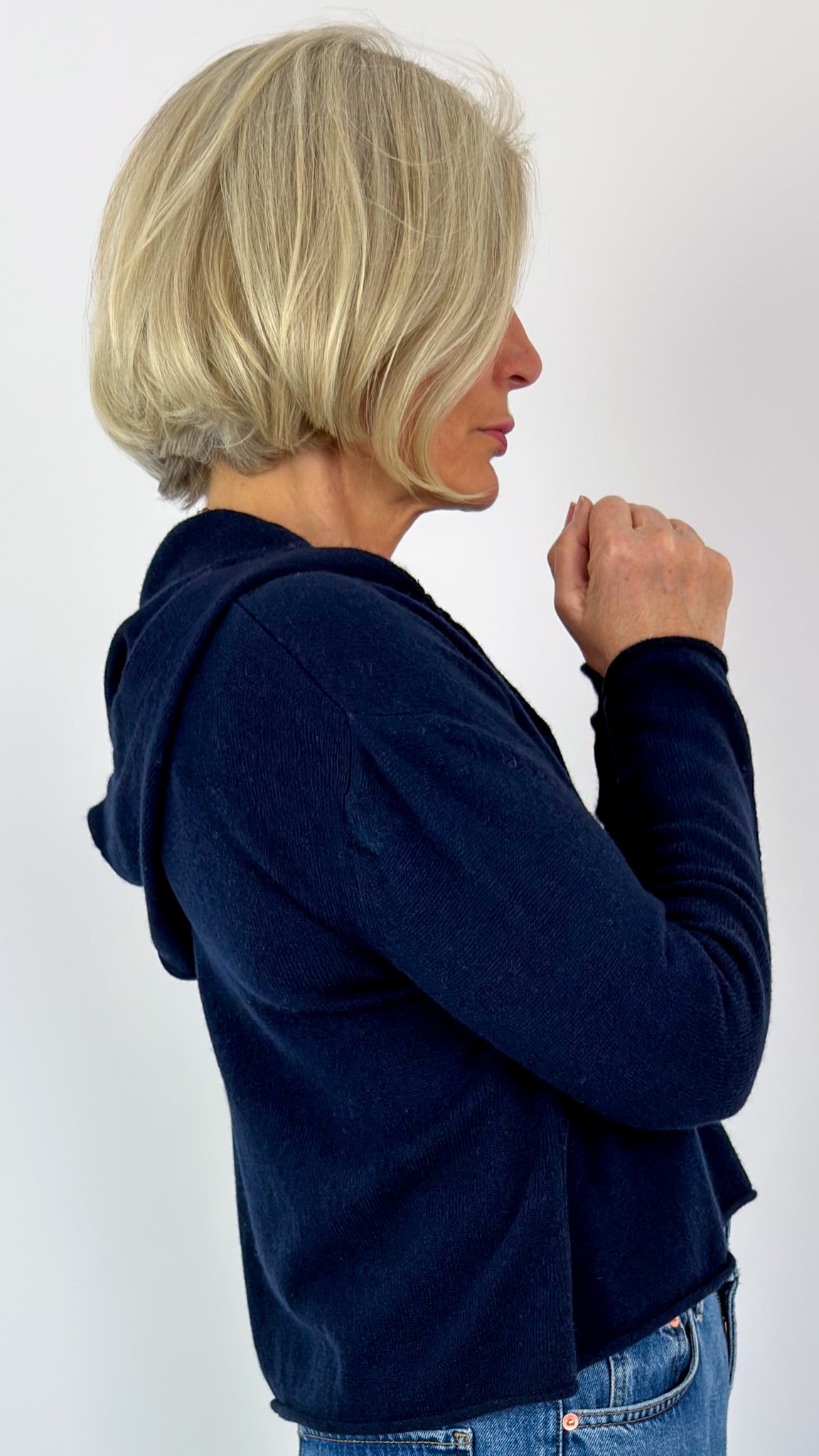 Cordelia James Elsi Cardigan Navy