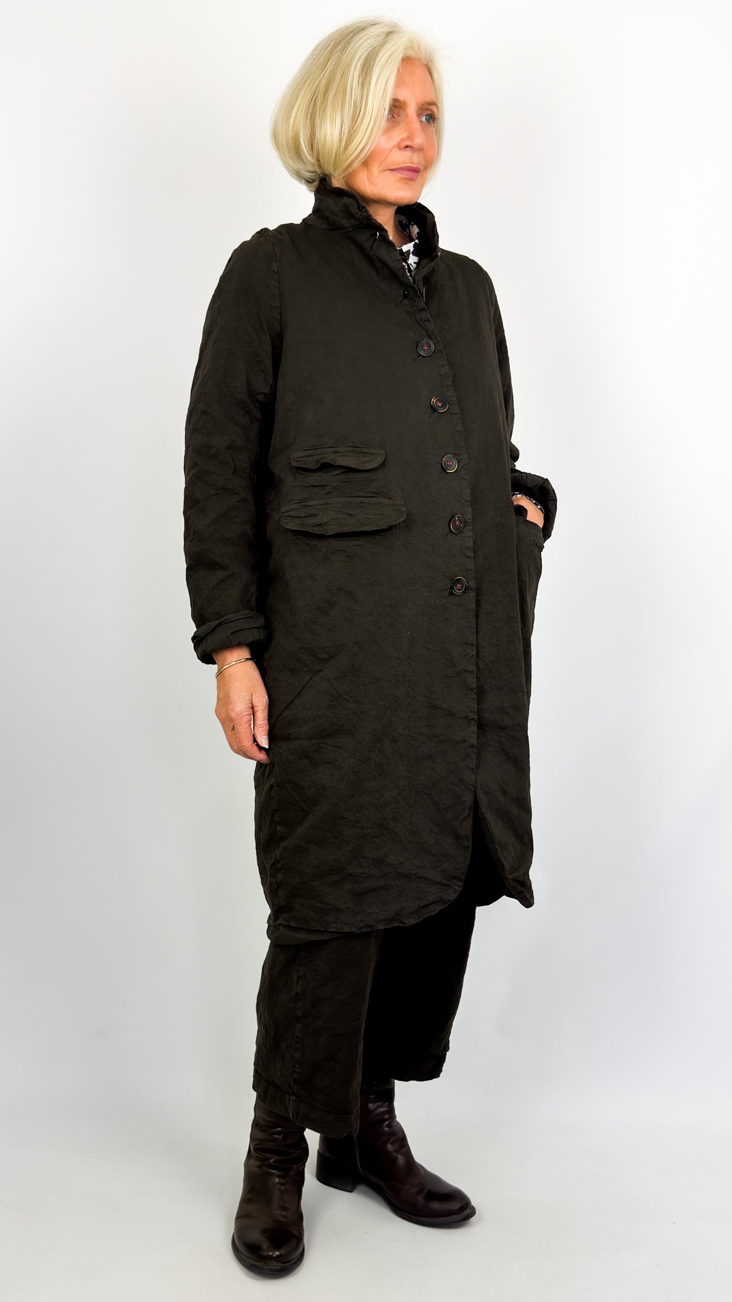 H+ Marthe Coat Sepia