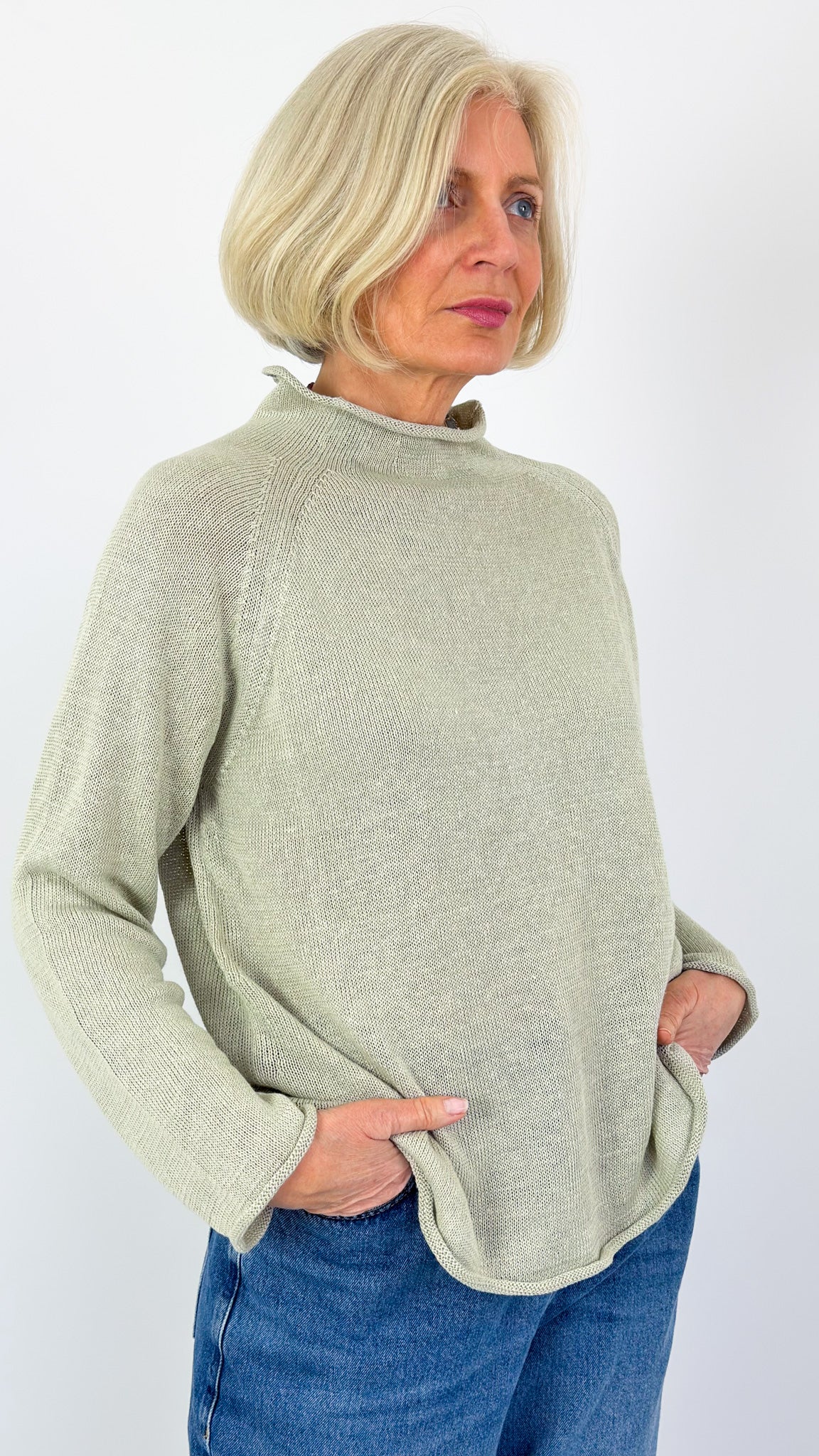 Cordelia James Shyla Jumper Pebble