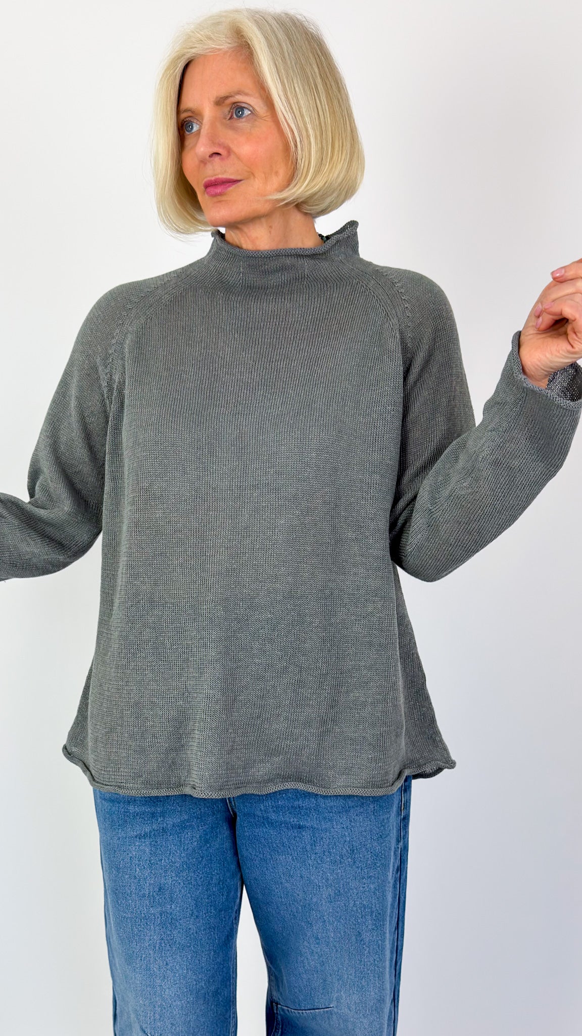 Cordelia James Shyla Jumper Smoke