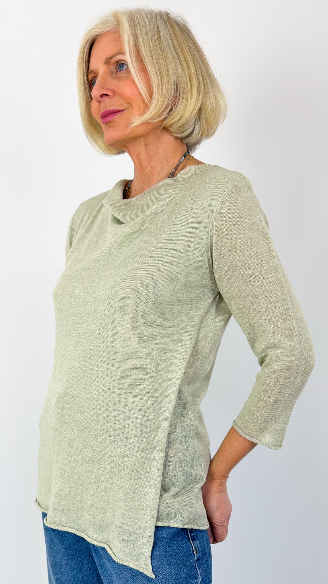 Cordelia James Wanda Top Pebble