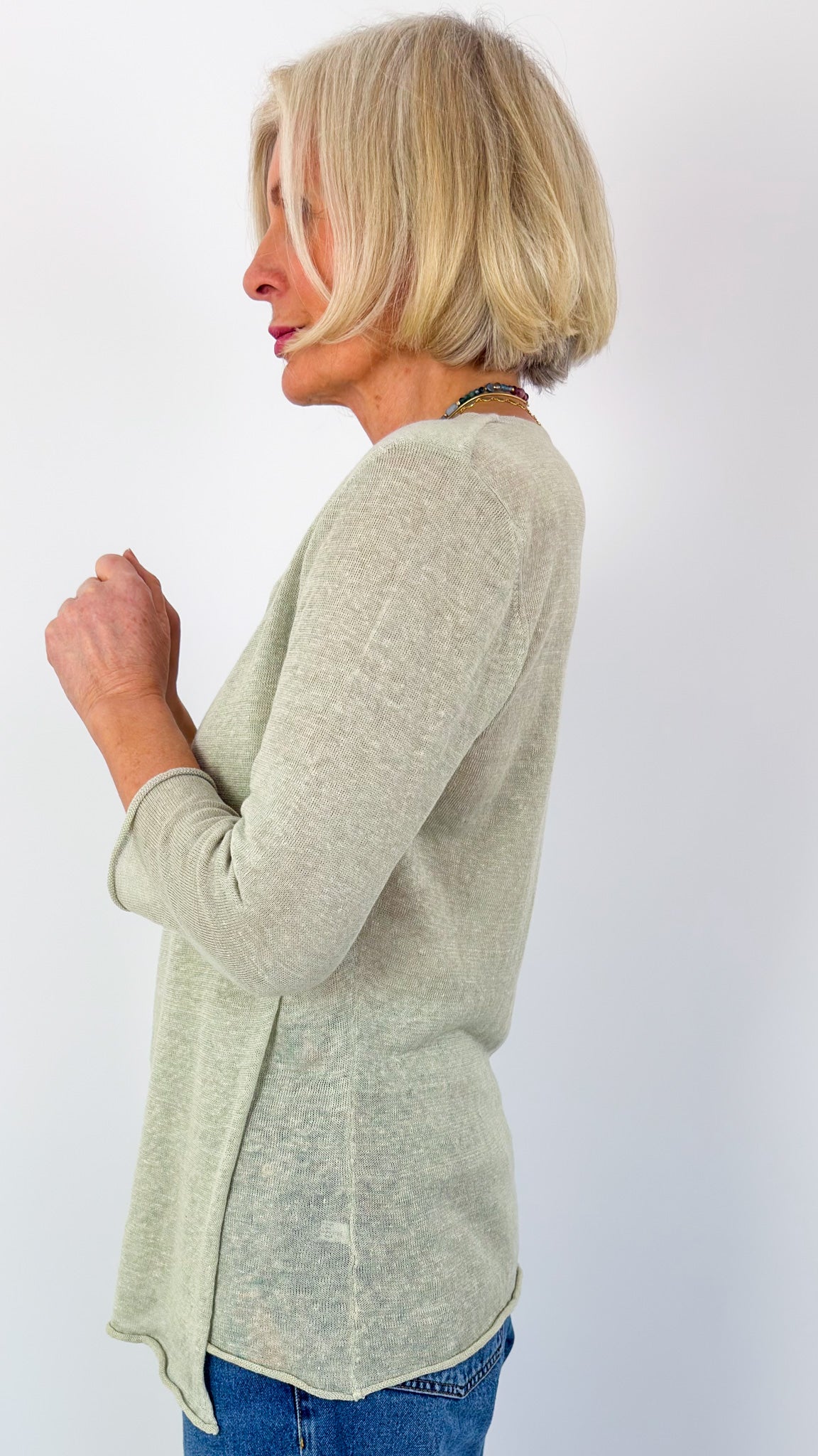 Cordelia James Wanda Top Pebble