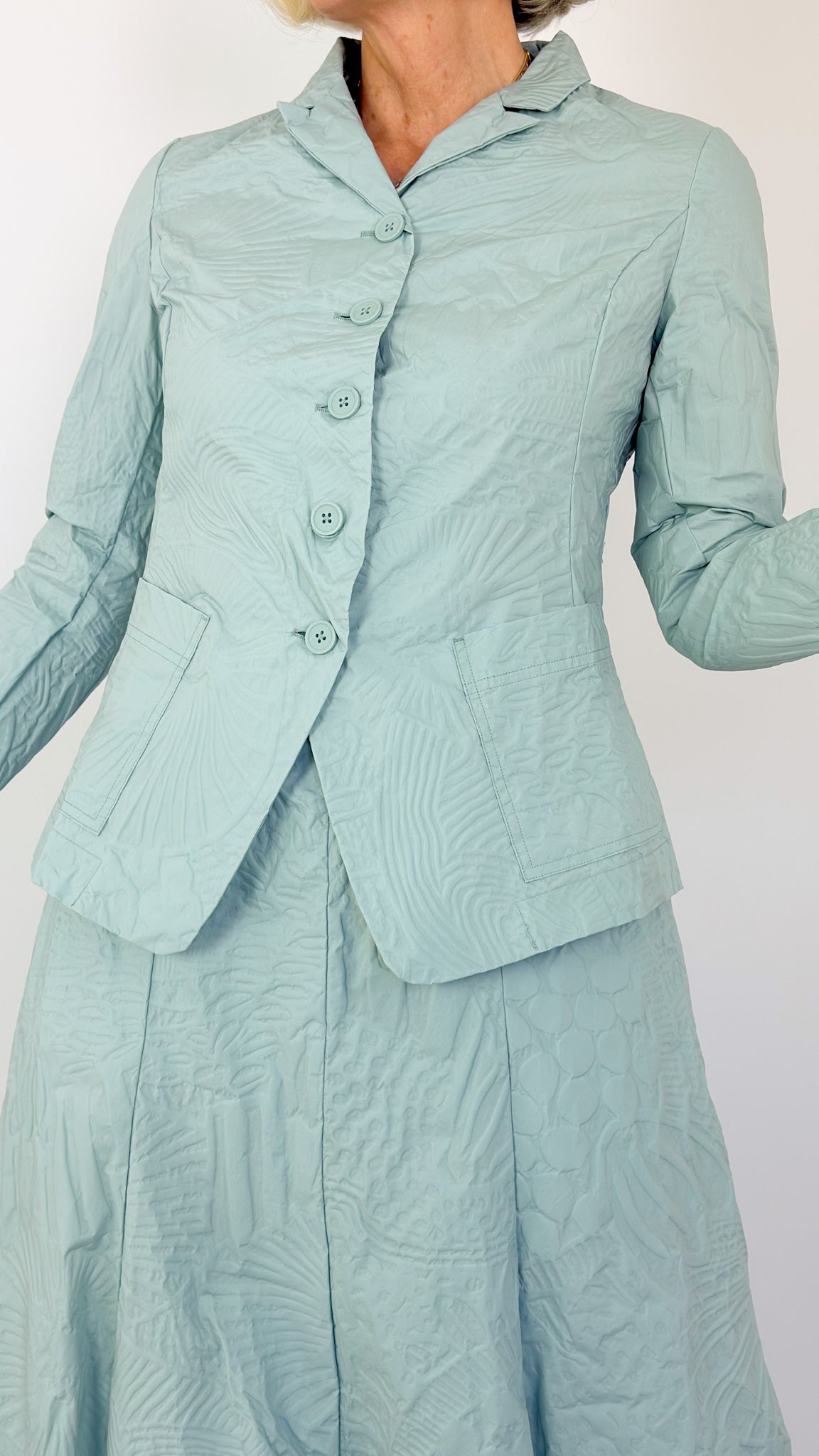 Rundholz Black Label 1109 Jacket Mint Pop Print